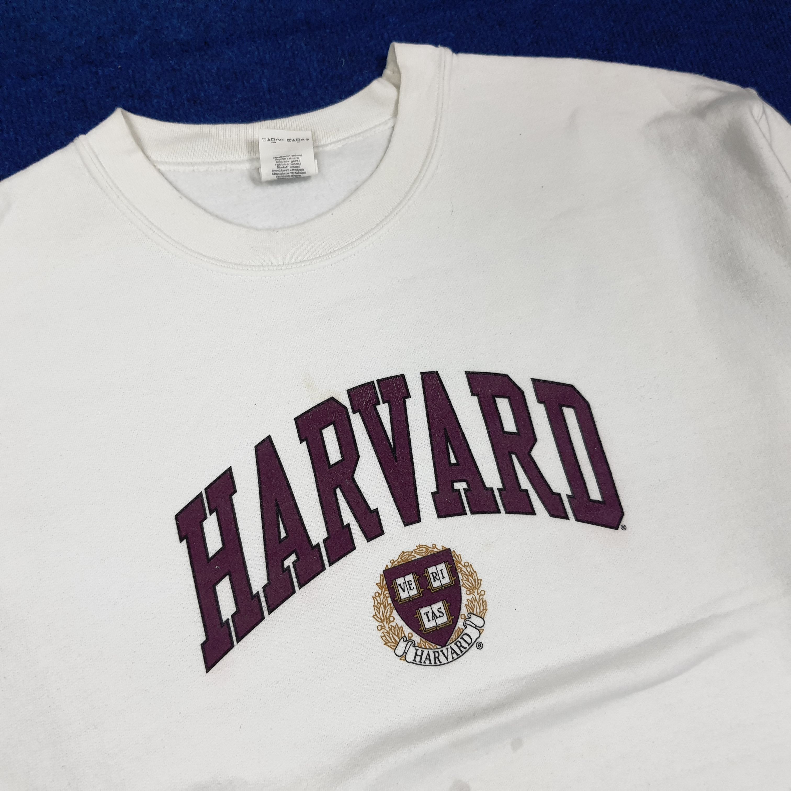 Vintage Vintage Harvard University Spell Out Sweatshirt C268N2 Size US L / EU 52-54 / 3 - 2 Thumbnail