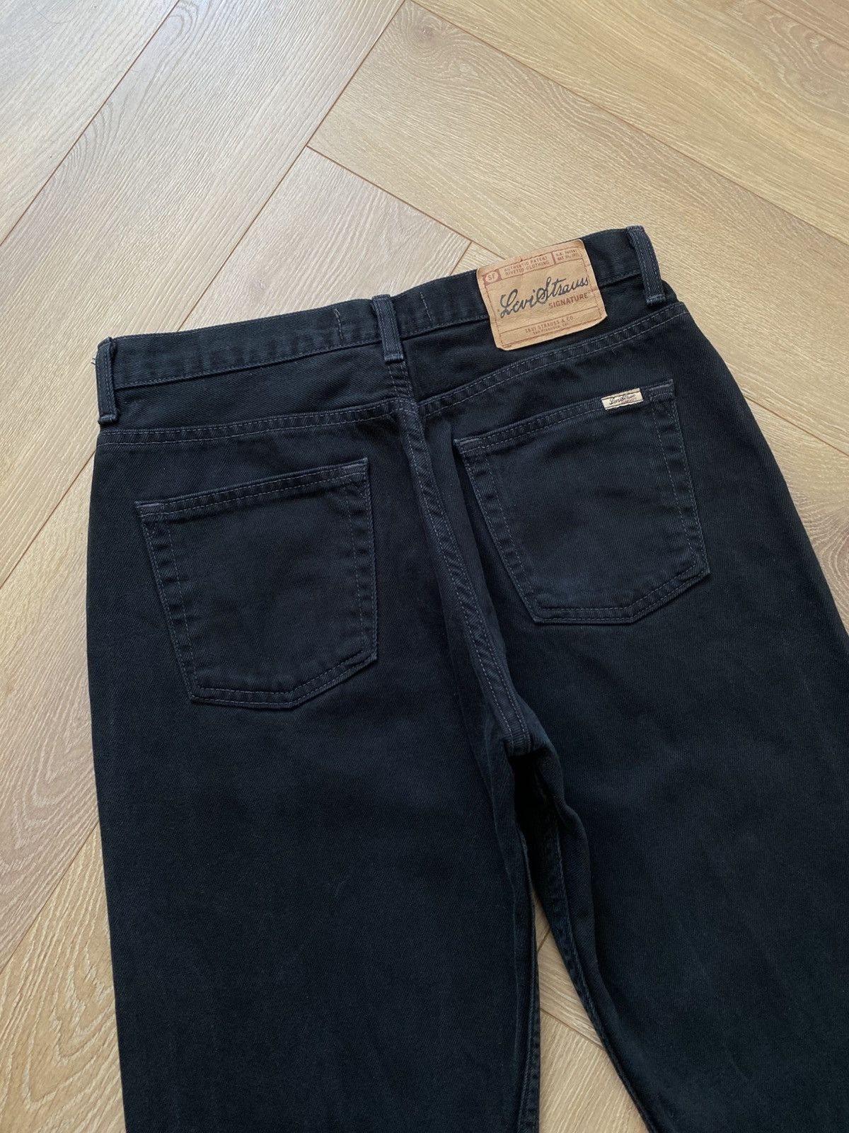 Levi's × Vintage Levi’s Vintage Y2k Black Denim Jeans Trousers Pants Straight Size US 32 / EU 48 - 4 Thumbnail