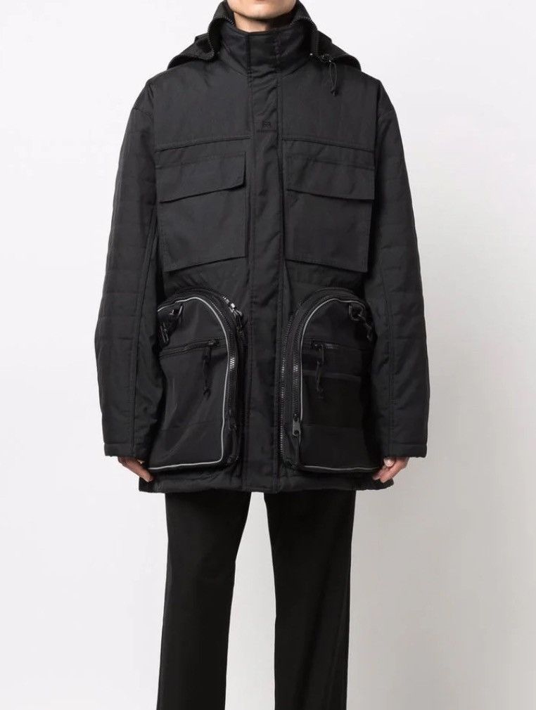 Balenciaga Balenciaga Transformer Parka Black 46 Size US S / EU 44-46 / 1 - 2 Thumbnail