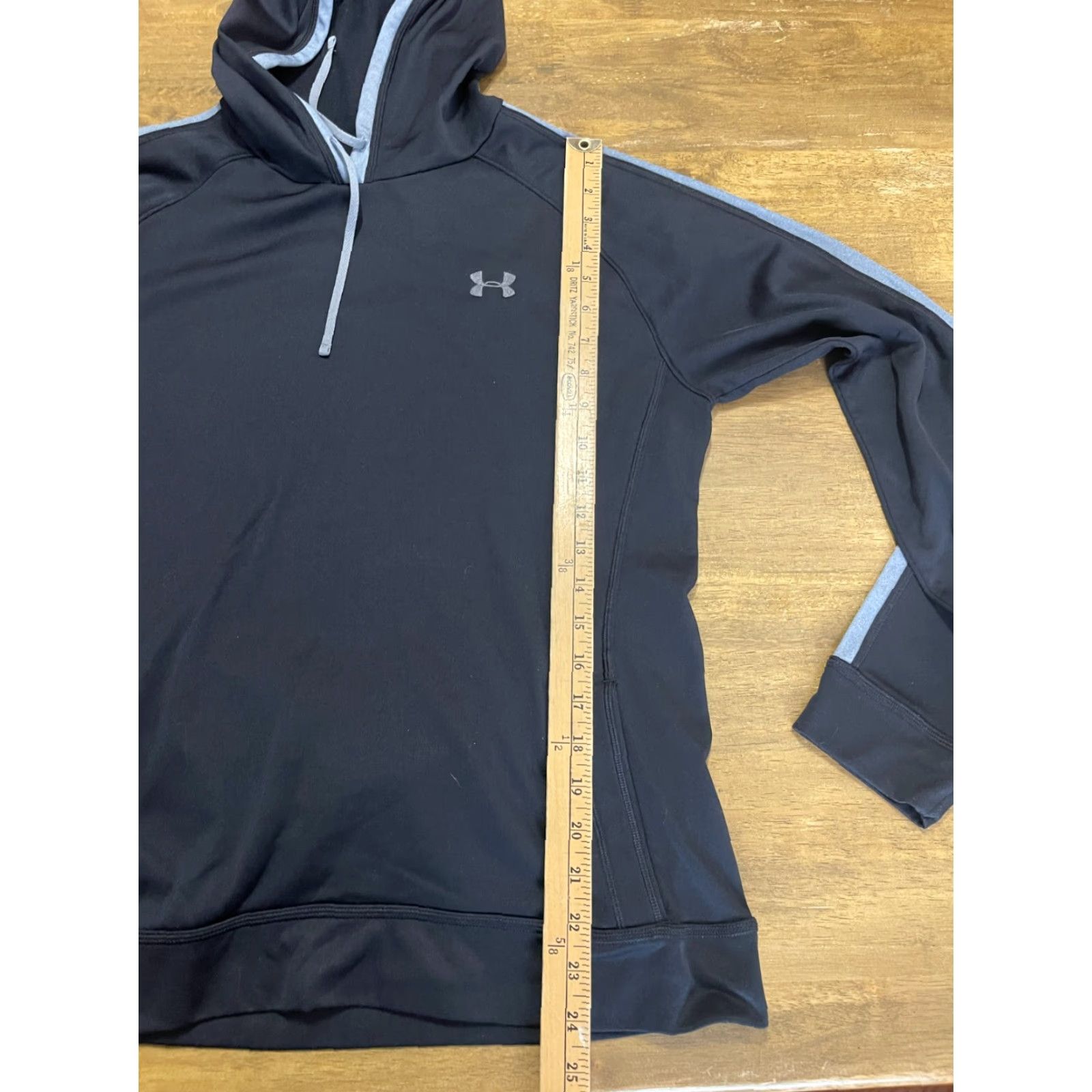 Under Armour Under armour Hoodie Mens Size Large Black Gray Pullover Long Sleeve Logo Size US L / EU 52-54 / 3 - 7 Thumbnail