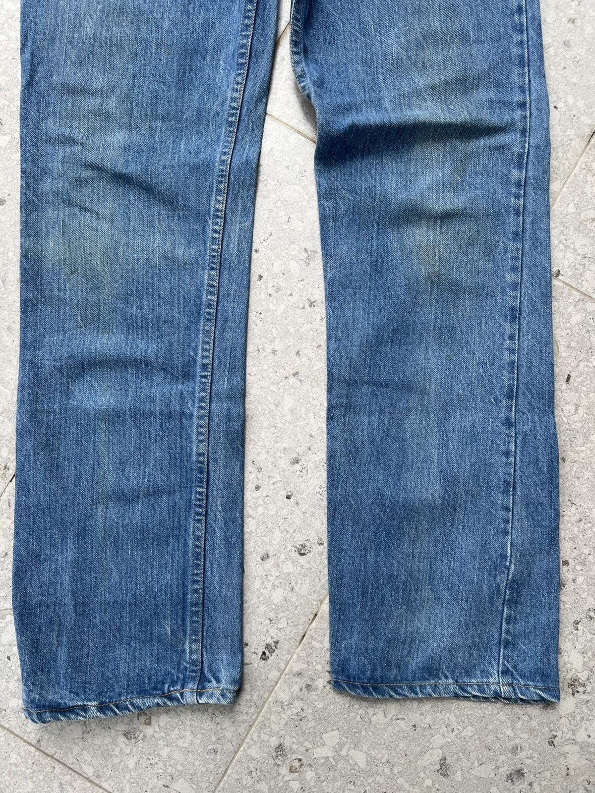 Levi's × Vintage 70s Levis 519 Orange tab Button no 8 denim Size US 32 / EU 48 - 6 Thumbnail