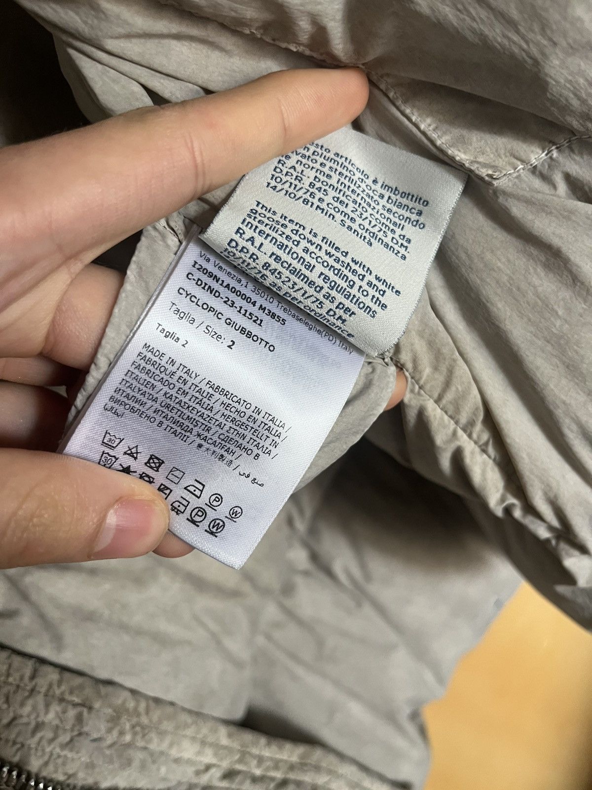 Moncler × Rick Owens rick owens x moncler cyclope puffer Size US M / EU 48-50 / 2 - 7 Thumbnail