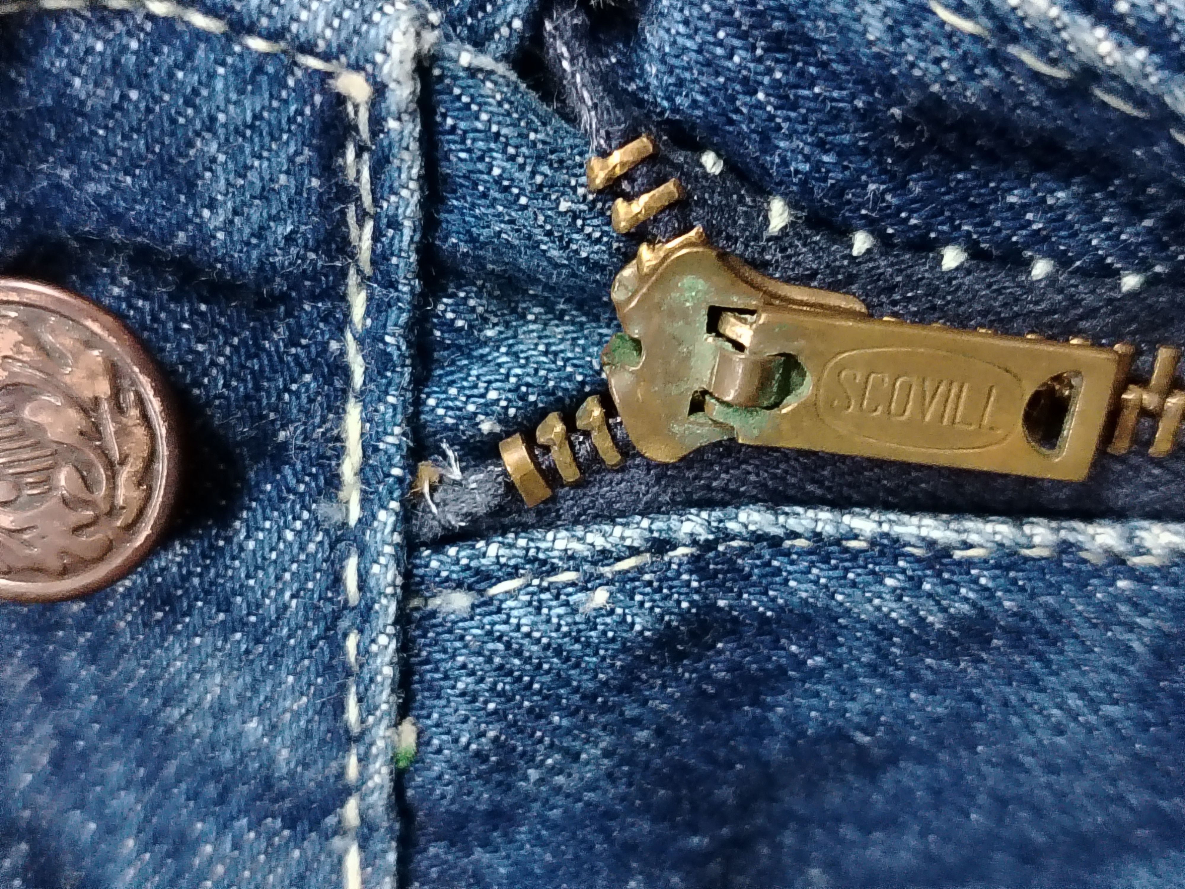 Vintage Vintage 70s Corn Popper bell bottom jeans Size 28" / US 6 / IT 42 - 10 Thumbnail