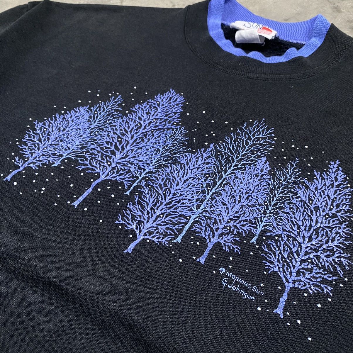 Habitat × Vintage 90s Morning Sun G.Johnson Art Crewneck Size US XL / EU 56 / 4 - 3 Thumbnail