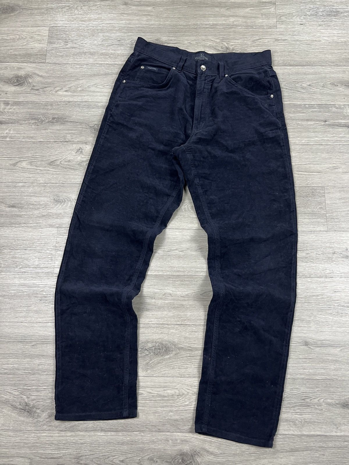Valentino Vintage Valentino Blue Regular Denim Jeans Size 34 Size US 34 / EU 50 - 2 Thumbnail