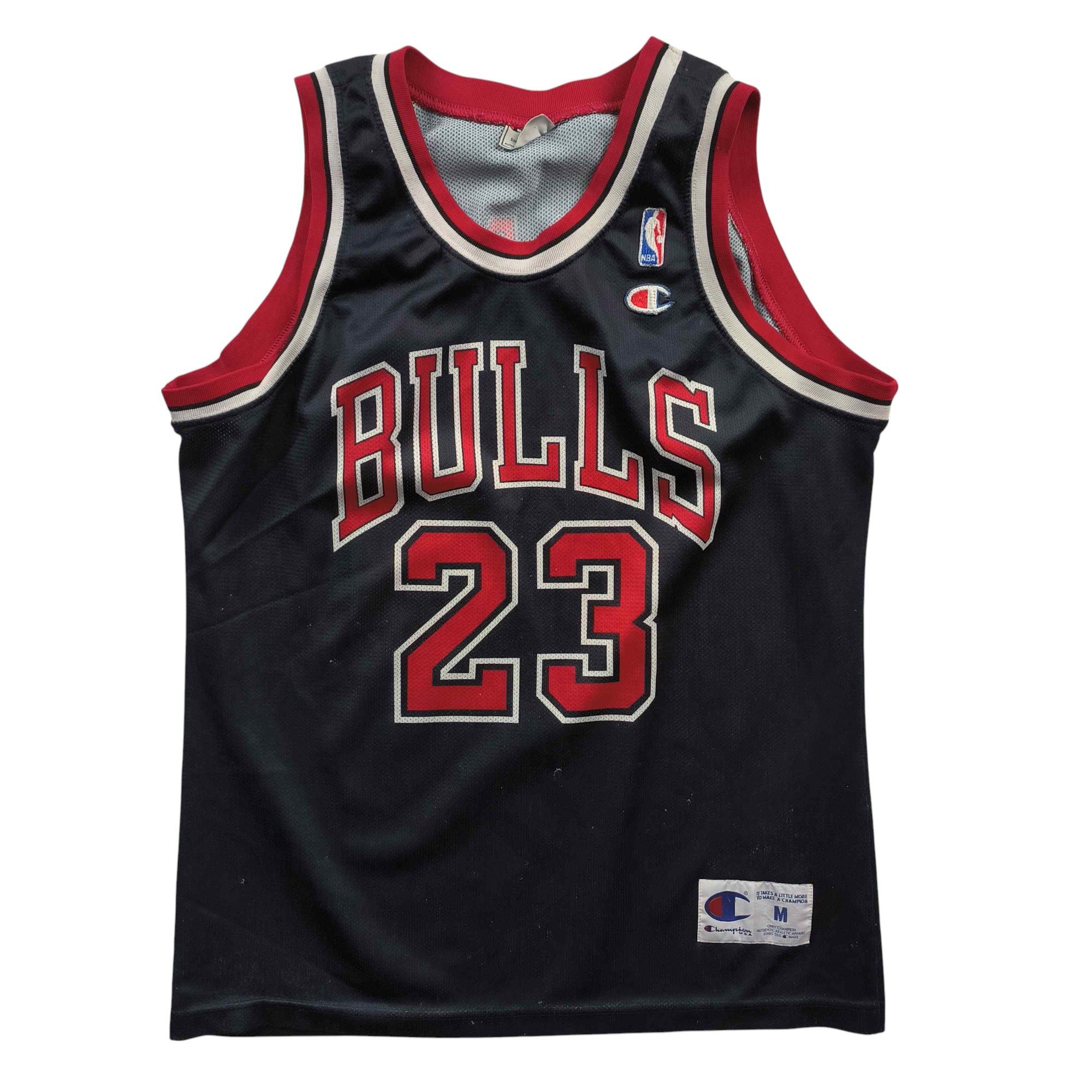 Champion Chicago Bulls Michael Jordan alternate NBA jersey size M Size US M / EU 48-50 / 2 - 1 Thumbnail
