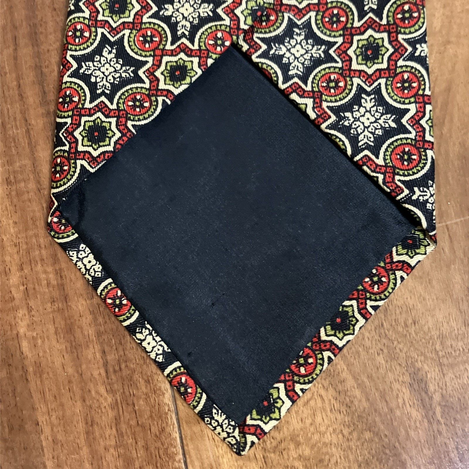 Robert Talbott ROBERT TALBOTT Men Silk Tie USA Designer Psychedelic English Size ONE SIZE - 4 Thumbnail