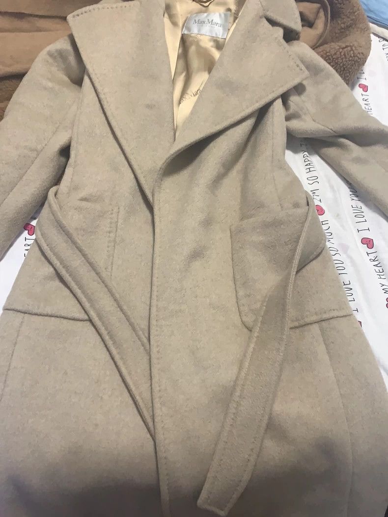 Max Mara Max Mara Wool coat Size L / US 10 / IT 46 - 5 Thumbnail