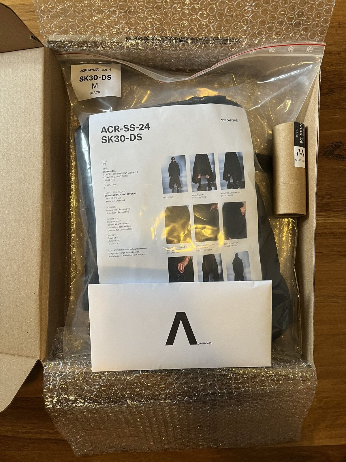 ACRONYM SK30-DS Sサイズ - メルカリ