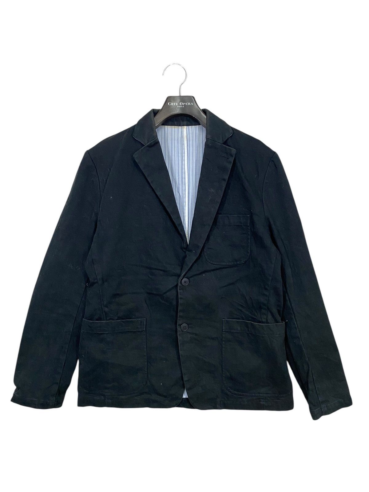 Takeo Kikuchi Vintage takeo kikuchi blazer jacket canvas Size US L / EU 52-54 / 3 - 1 Thumbnail