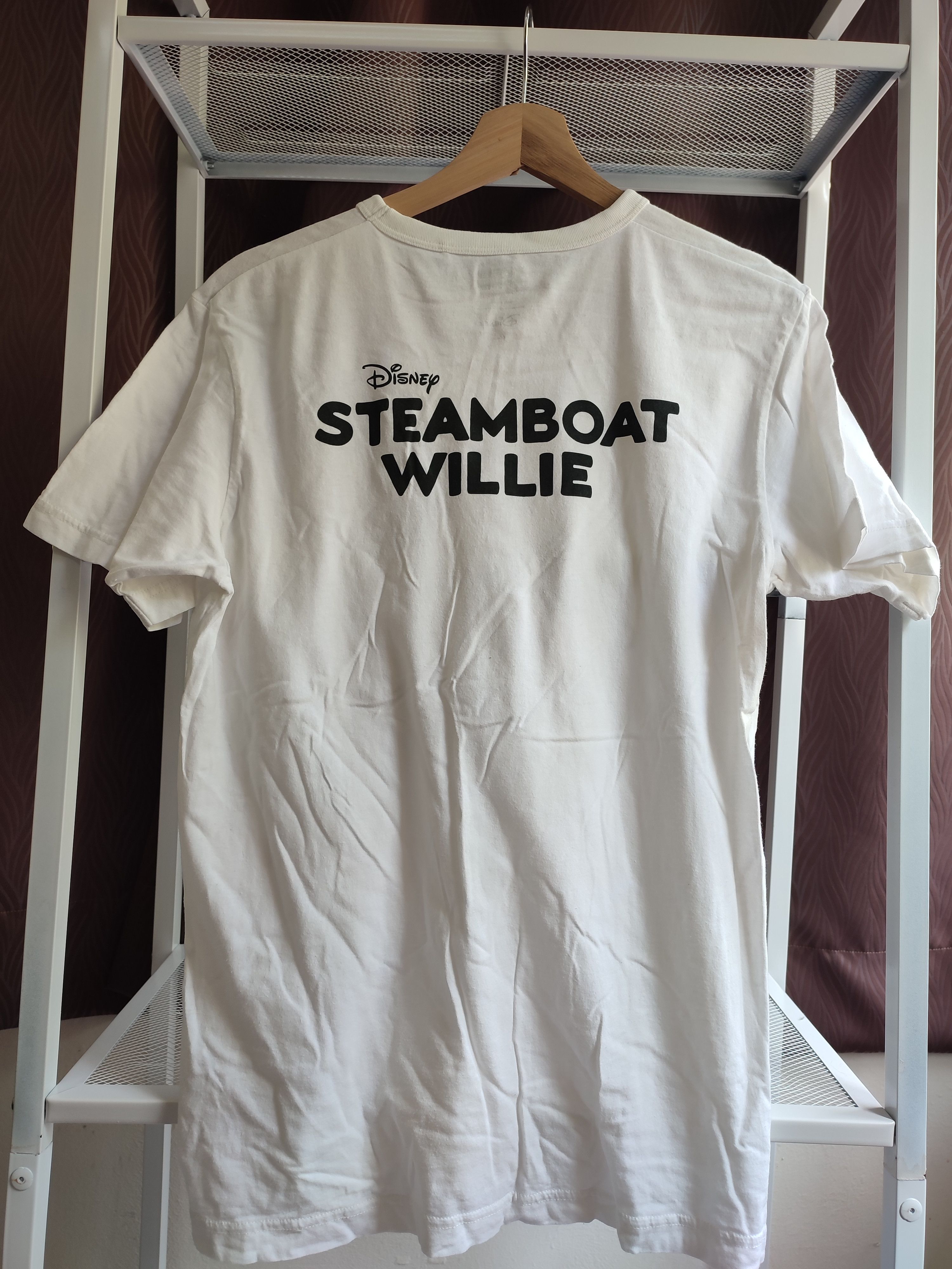 Disney RARE DISNEY STEAMBOAT WILLIE MICKEY MOUSE TEE Size US M / EU 48-50 / 2 - 2 Thumbnail