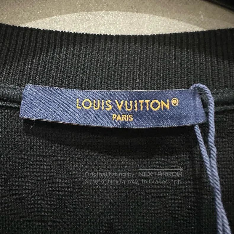 Louis Vuitton Louis Vuitton Black pocket full print short sleeve Size US XL / EU 56 / 4 - 4 Thumbnail