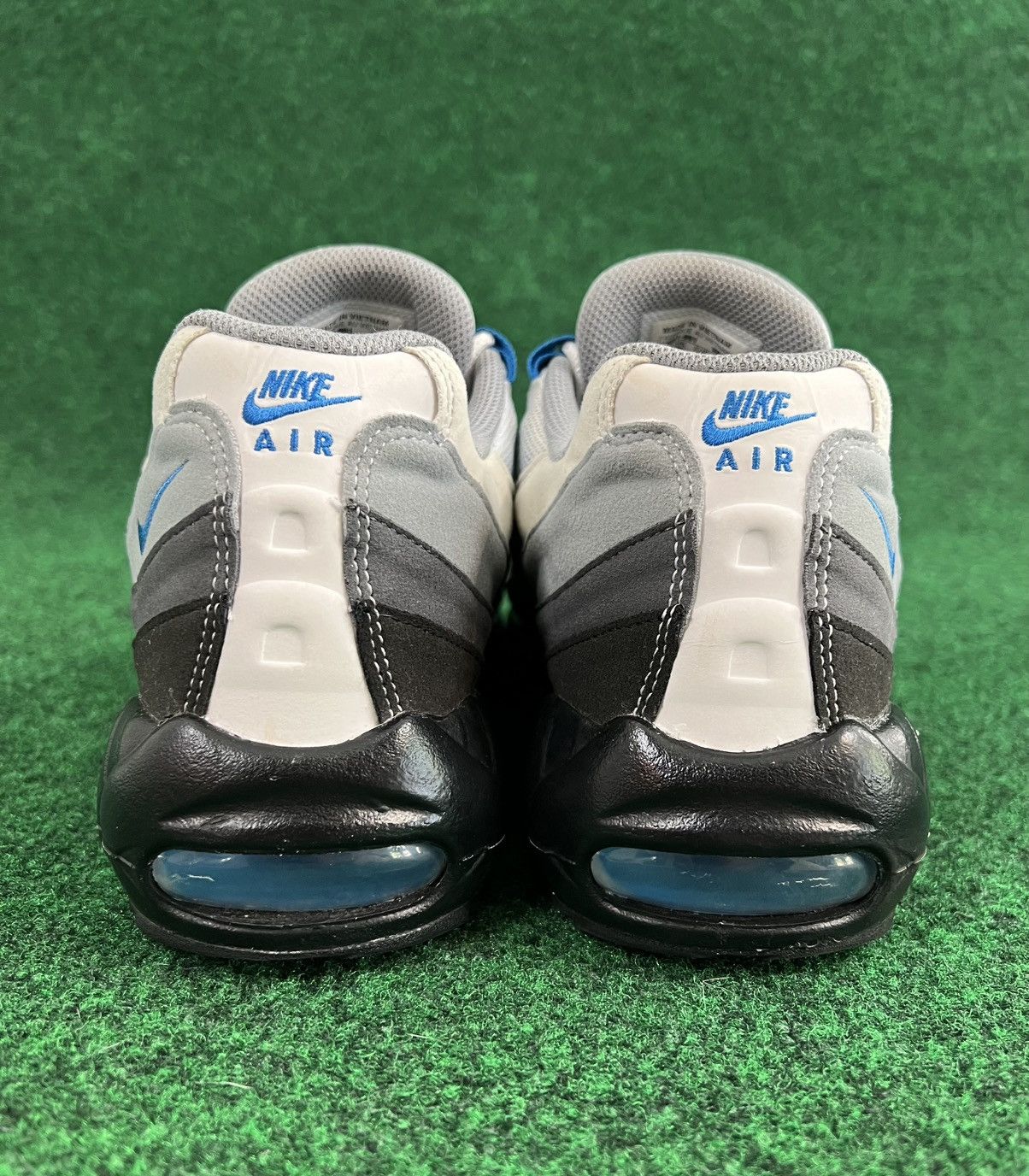 Nike Nike Air Max 95 Premium iD By You Design SZ 11 Blue Grey Size US 11 / EU 44 - 5 Thumbnail