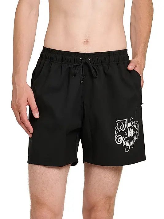 Amiri os11x0326 Hollywood Swim Shorts in Black Size US 30 / EU 46 - 5 Thumbnail