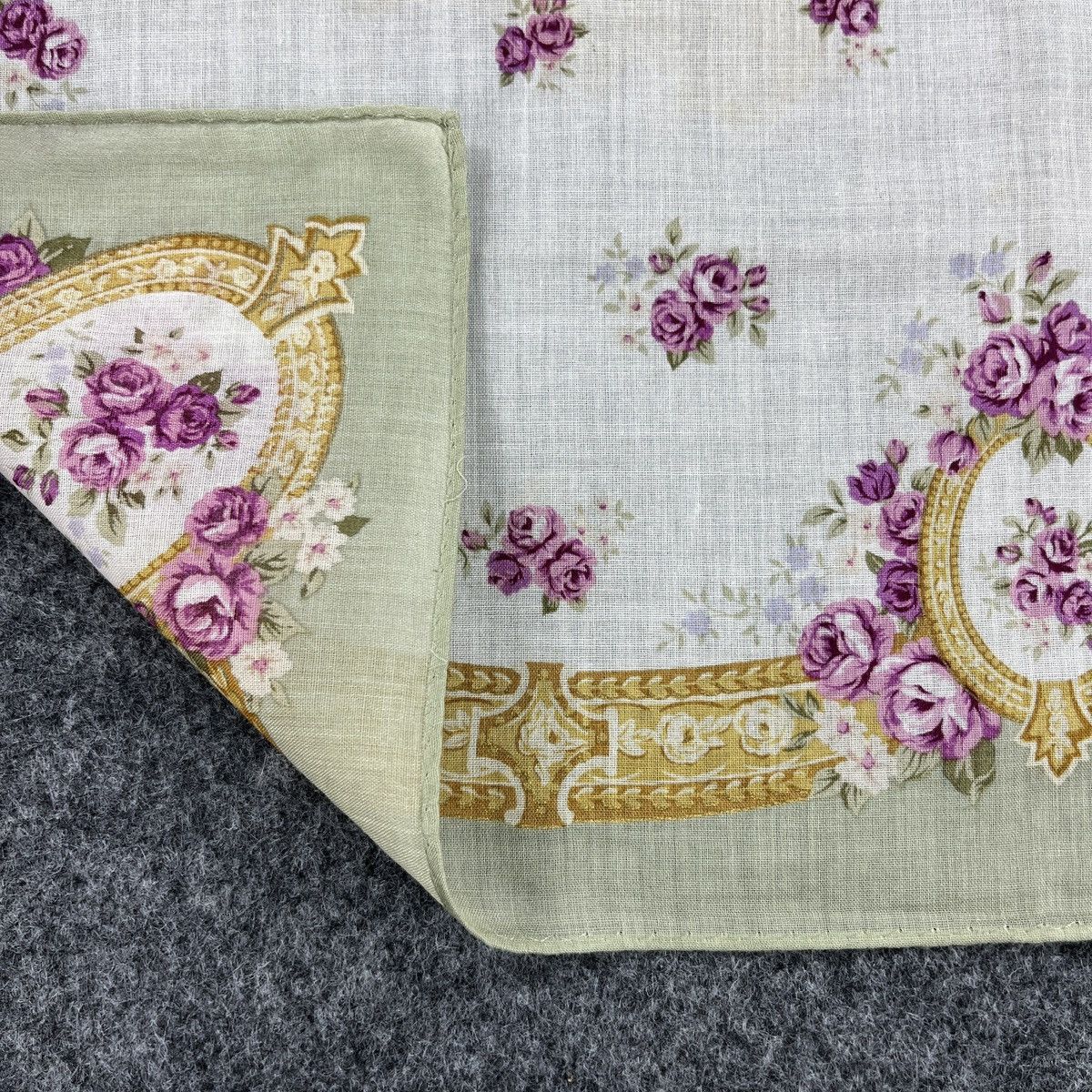 Vintage Christian Dior Handkerchief / Bandana / Neckerchief B638 Size ONE SIZE - 9 Thumbnail