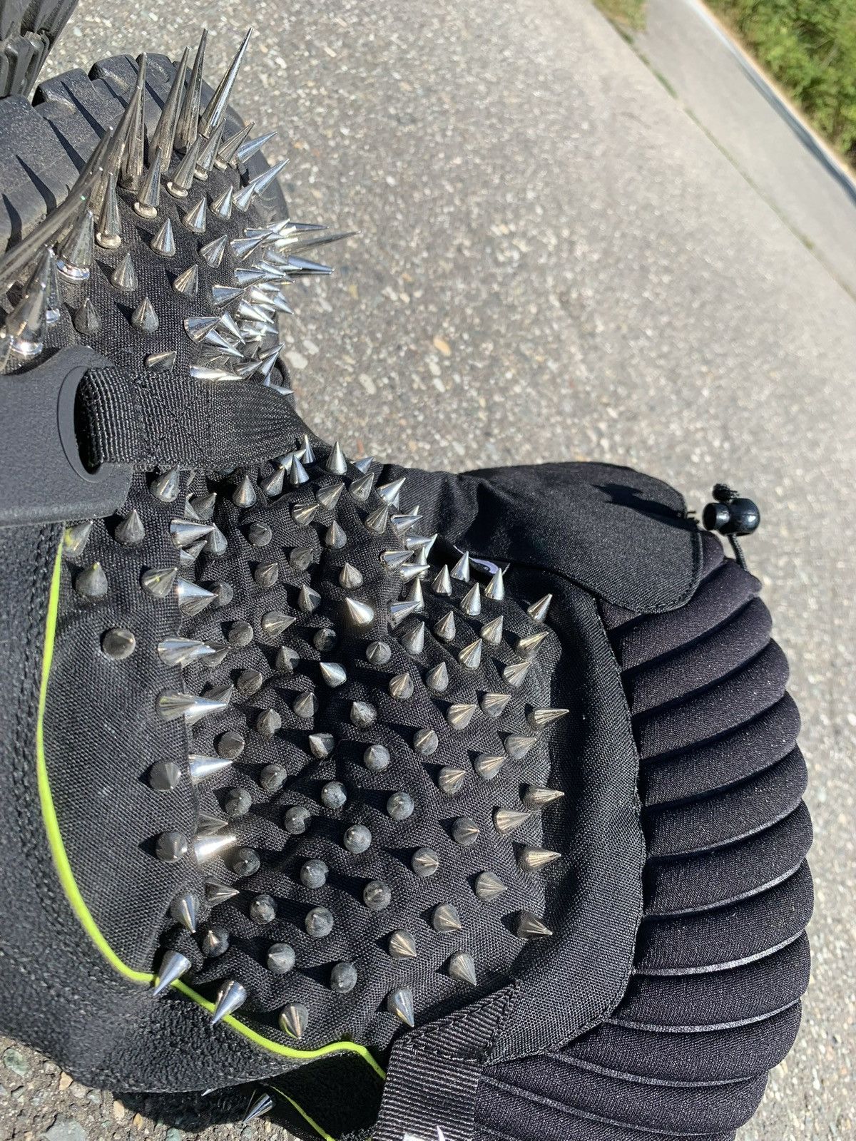 Vintage NovocentoNovantanove "Spiked" boot covers Size US 12.5 / EU 45-46 - 4 Thumbnail