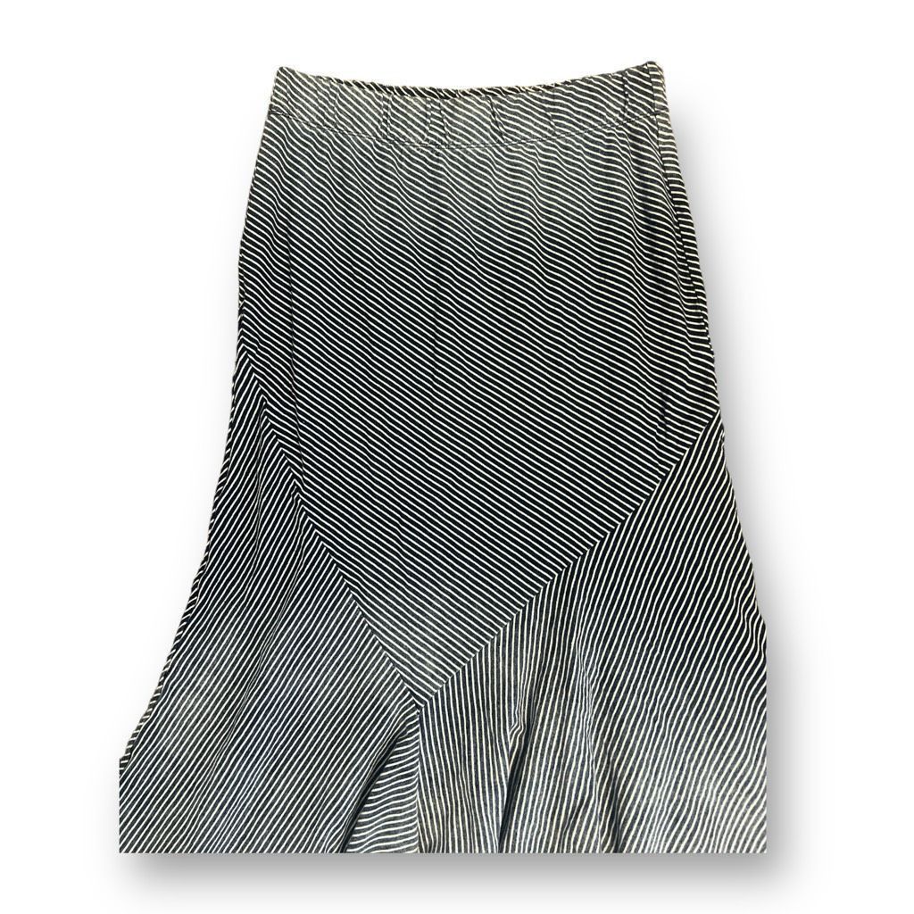 AG Adriano Goldschmied AG Adriano Goldschmied Flared Striped Distressed Skirt Size Size 26" / US 2 / IT 38 - 2 Thumbnail