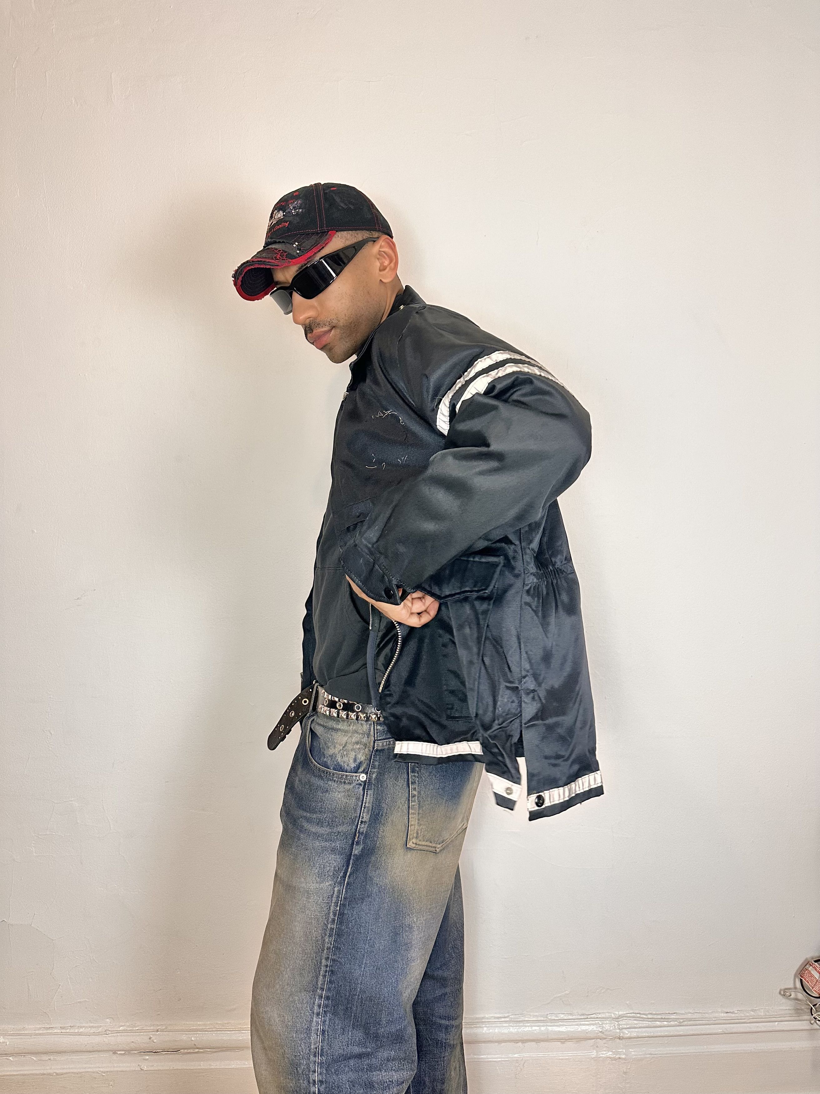 Other Vintage 'Denis' Navy High Vis Utility Jacket - XL Size US XL / EU 56 / 4 - 5 Thumbnail