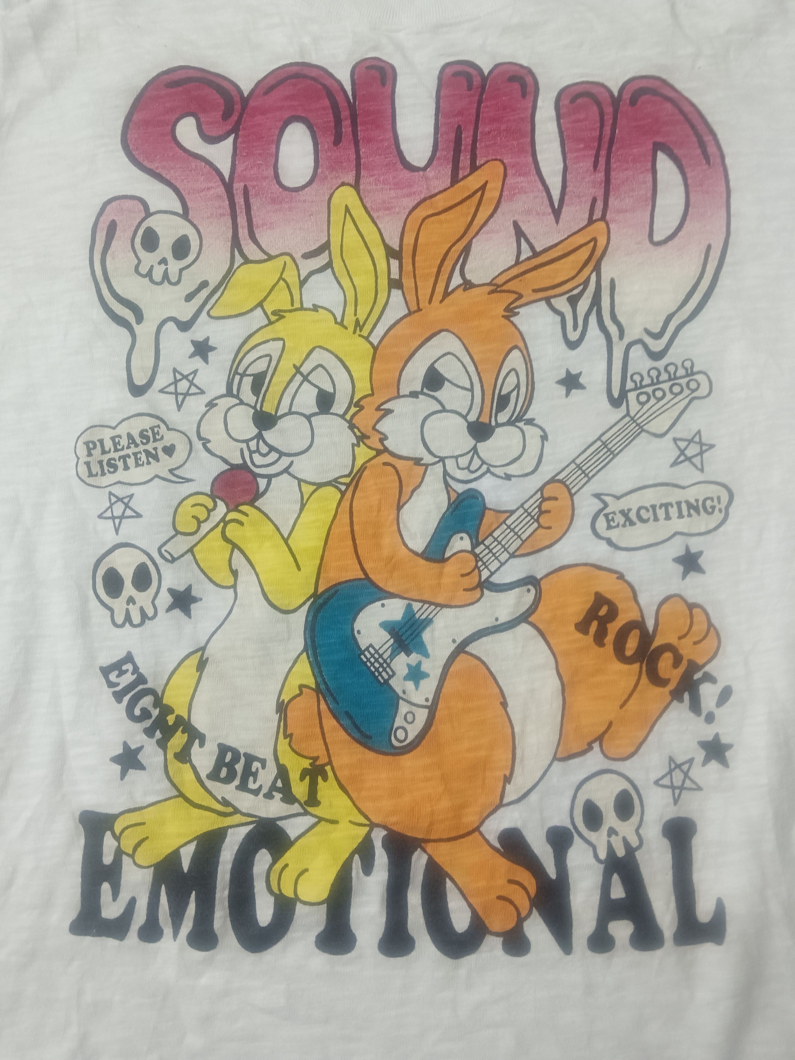 Japanese Brand J honey Brand cartoon Print Size L / US 10 / IT 46 - 3 Thumbnail