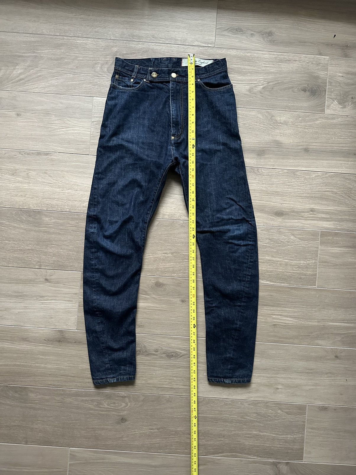 Vivienne Westwood Vivienne Westwood Drop-Crotch Blue Spiral Denim Size US 32 / EU 48 - 6 Thumbnail