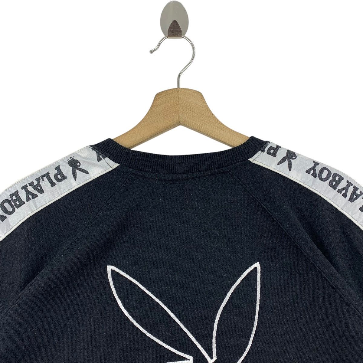 Playboy × Vintage Vintage PLAYBOY Big Bunny embroidery logo tee Size US L / EU 52-54 / 3 - 9 Thumbnail