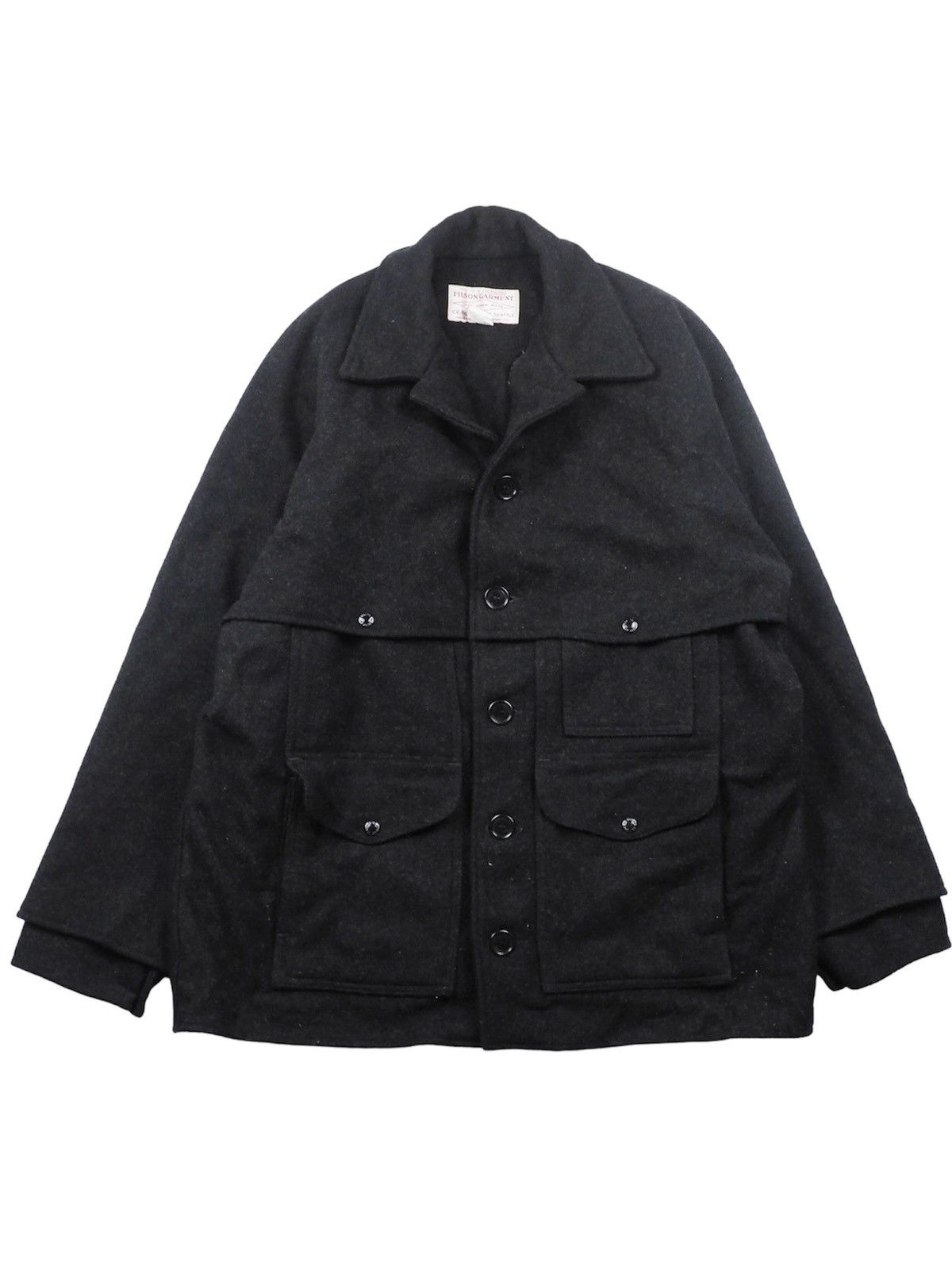 image of Filson Cruiser Wool Jacket in Grey, Men's (Size XL)