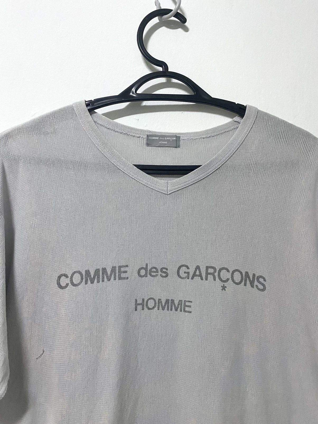 Comme des Garcons AD1996 Rare Vintage comme des garcons Homme V-Neck Size US M / EU 48-50 / 2 - 4 Thumbnail
