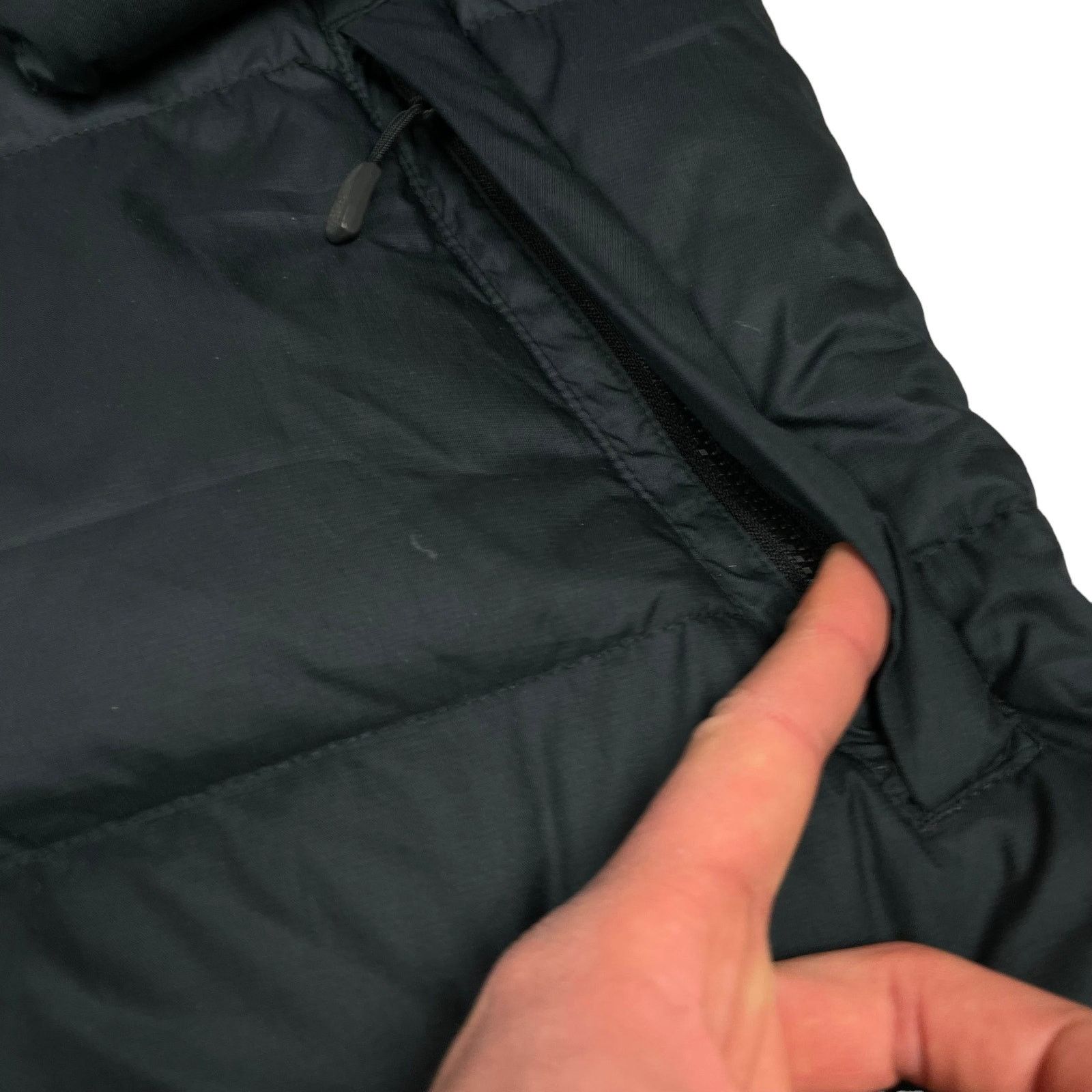 Nike × Vintage Nike Adult Black Long Sleeve Hooded Full Zip Puffer Jacket M Size US M / EU 48-50 / 2 - 8 Thumbnail