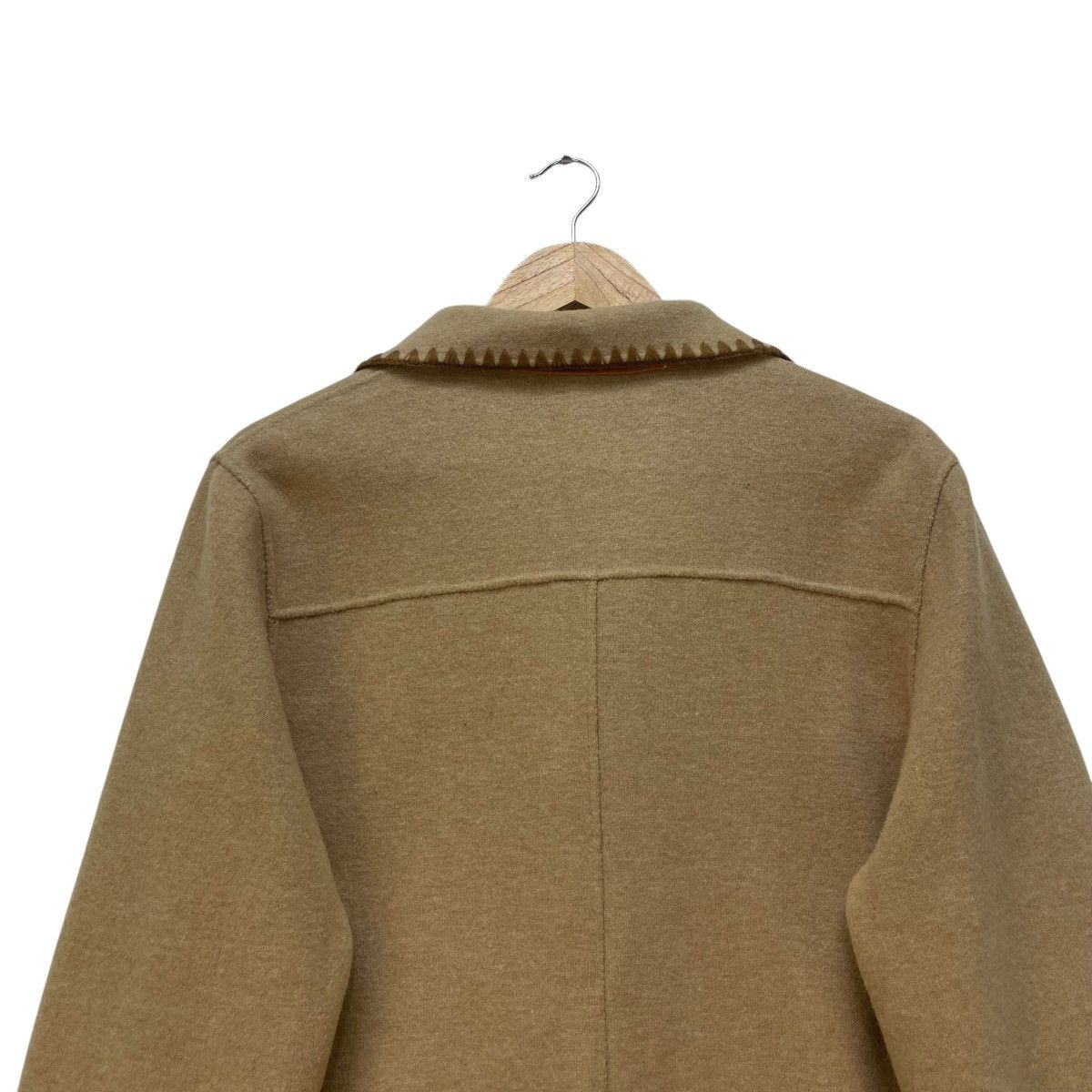 Japanese Brand 🔥Vintage Reversible Hand Made Wool Jacket Size M / US 6-8 / IT 42-44 - 8 Thumbnail