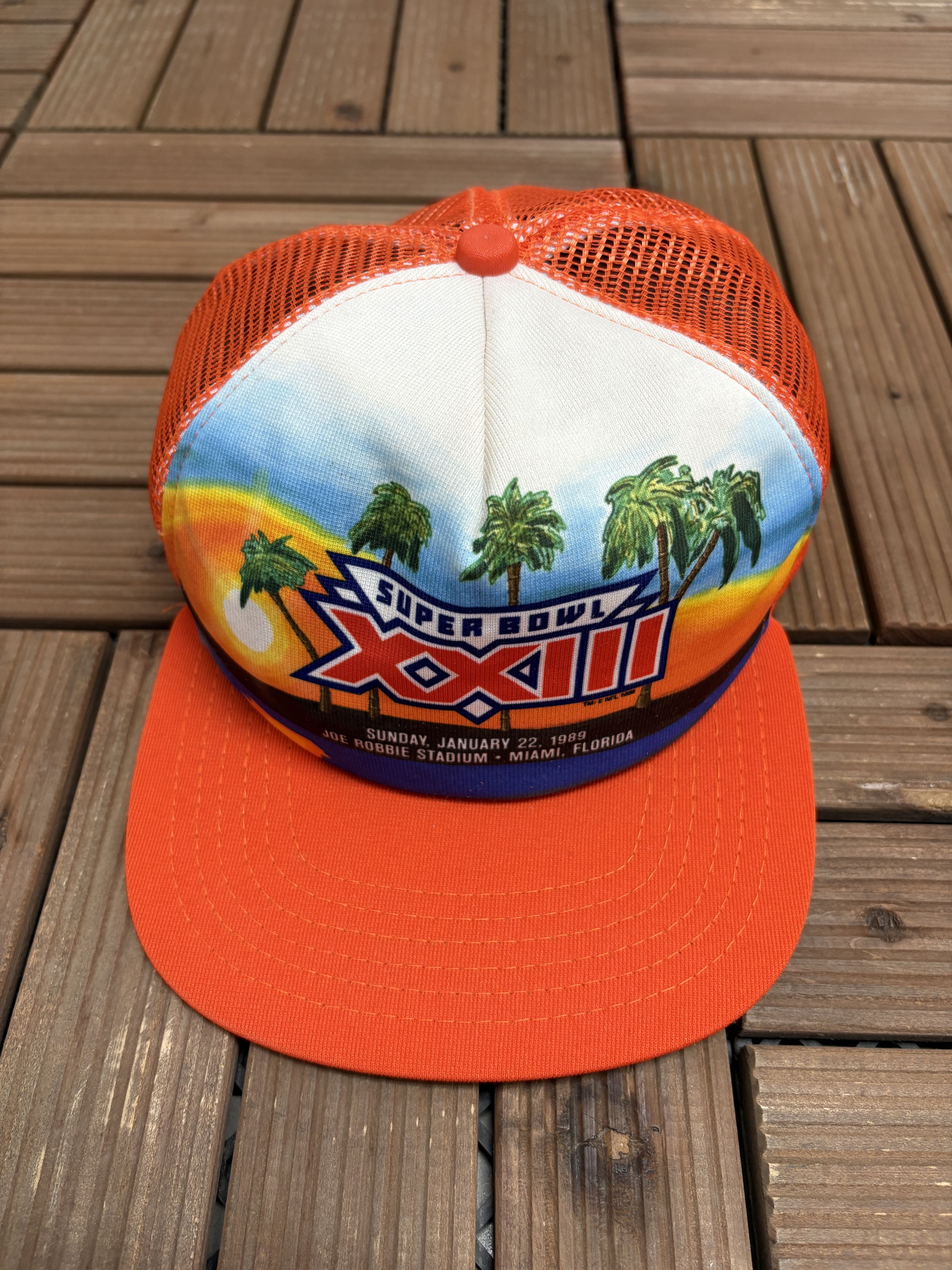 New Era Super Bowl XXIII 49ers vs. Bengals Vintage Snap Back Hat Size ONE SIZE - 2 Thumbnail