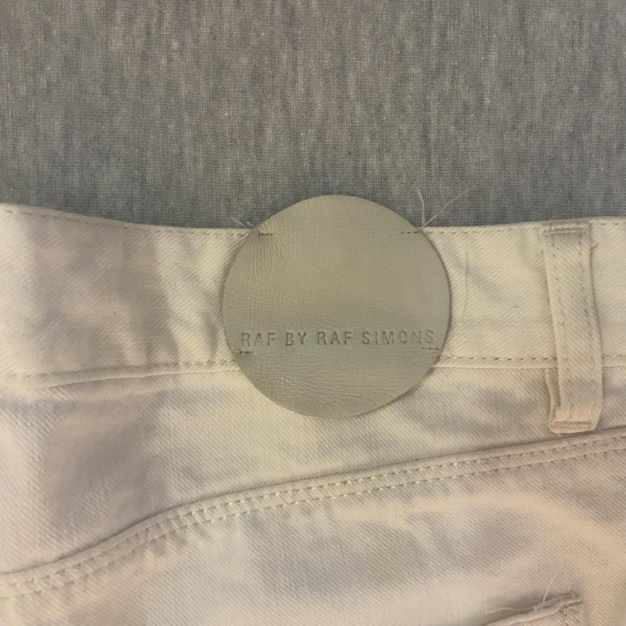 Raf by Raf Simons Raf Simons white denim Size US 31 - 4 Thumbnail
