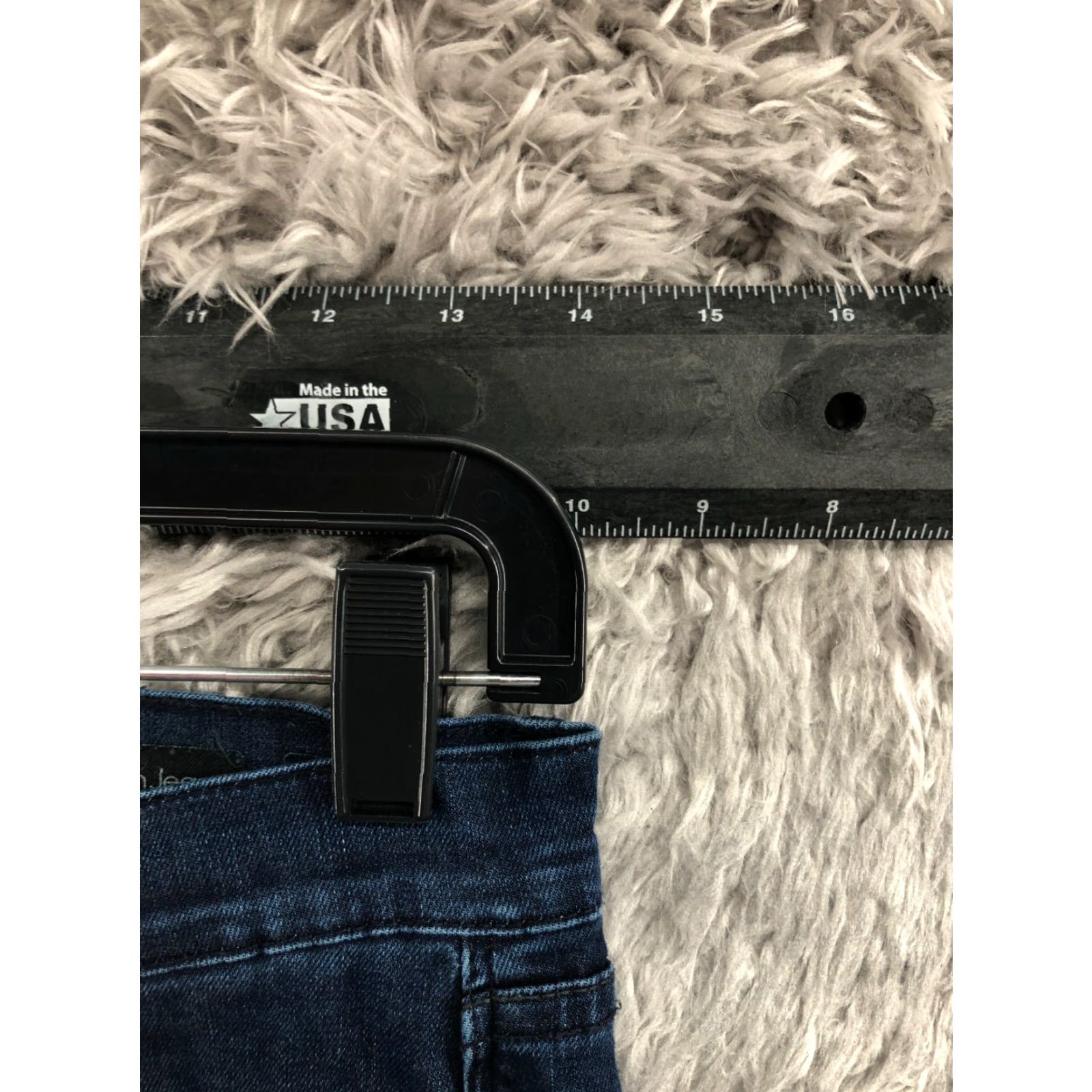 Calvin Klein Calvin Klein RCKR Kick Jeans Size 4 Womens Dark Wash Blue Denim Bootcut 5-Pocket Regular Comfort Pockets Size 27" / US 4 / IT 40 - 2 Thumbnail