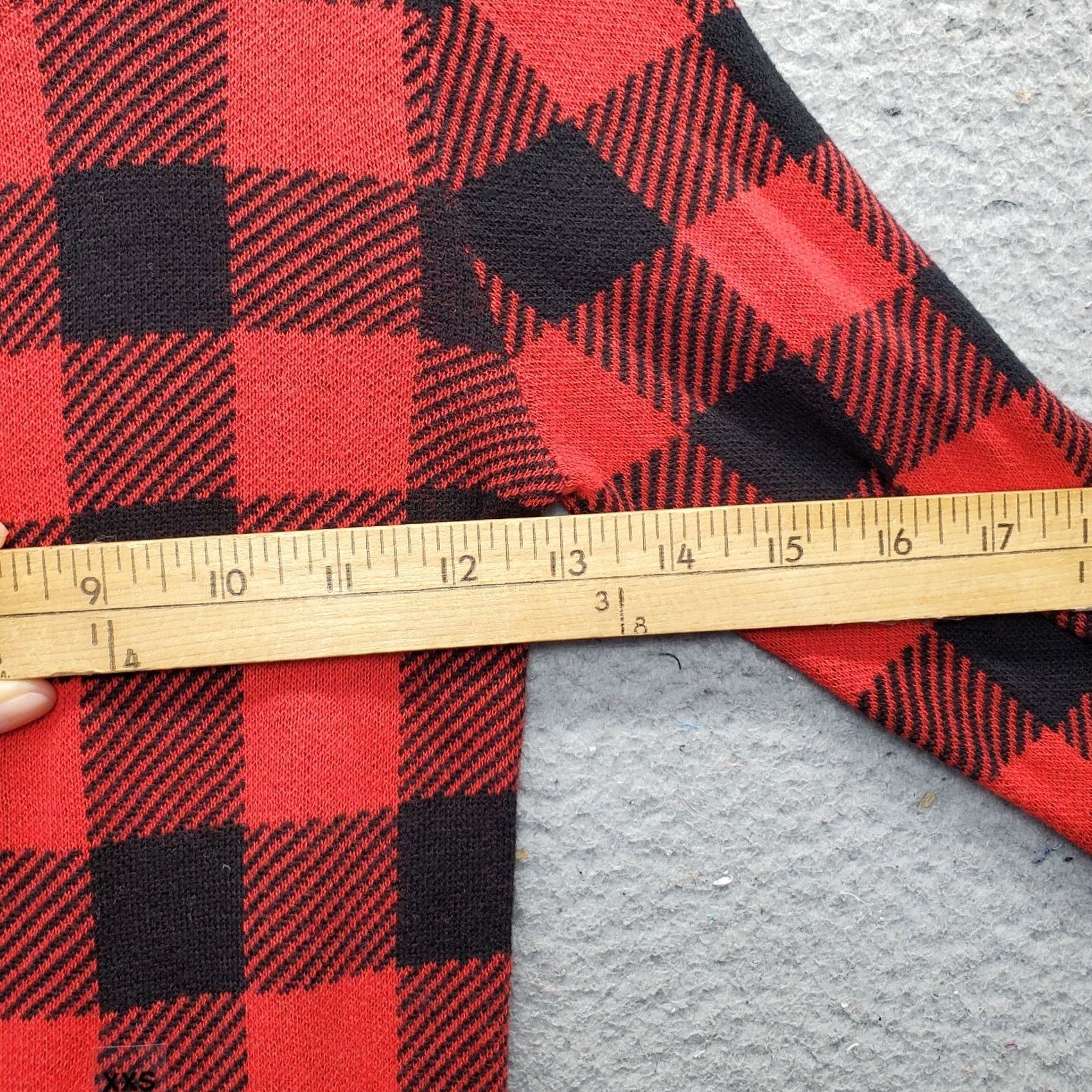 Express Express Sweater Women 2XS Multi Buffalo Plaid Crew Neck Pullover Ribbed Cuff/Hem Knit Pullover Size XXS / US 00 / IT 34 - 4 Thumbnail