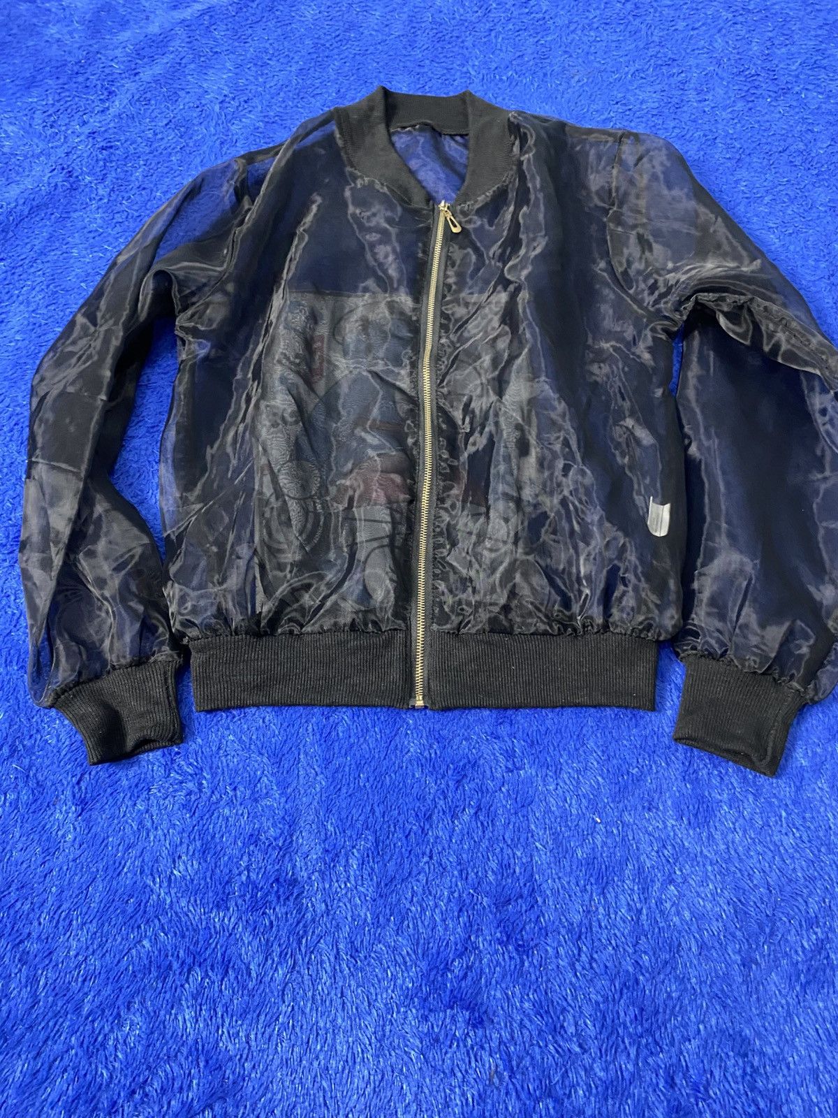 Japanese Brand see through bomber jacket Size S / US 4 / IT 40 - 3 Thumbnail