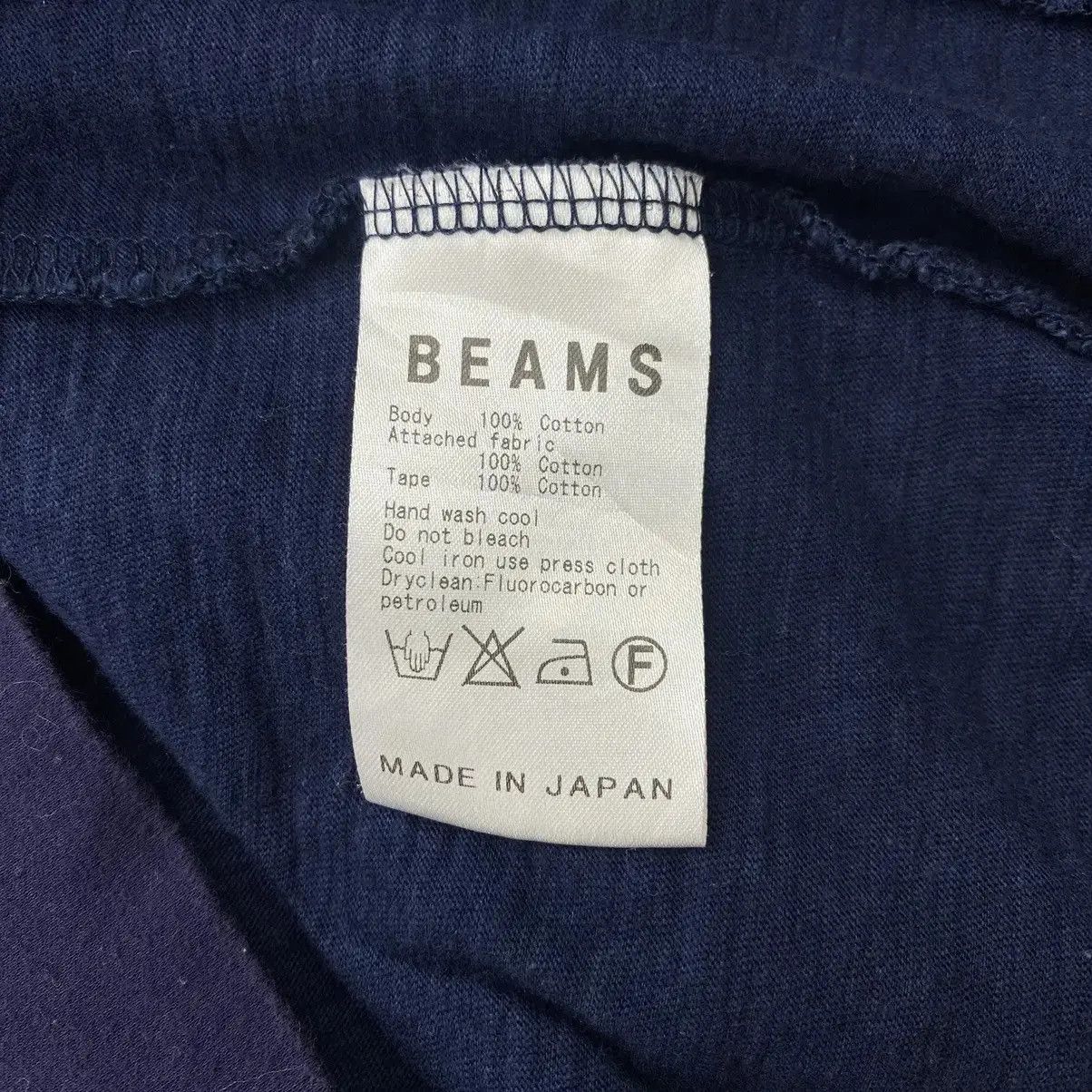 Beams Plus Vintage BEAMS PLUS JAPAN Natural Dye Cardigan Tee Shirt Size M / US 6-8 / IT 42-44 - 5 Thumbnail