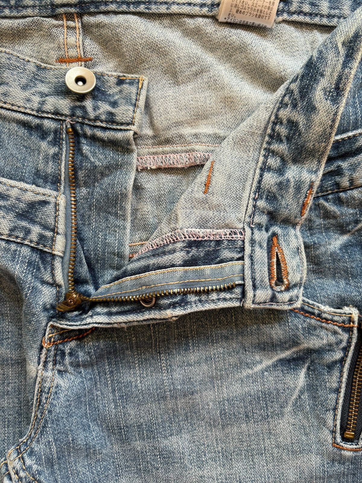 Japanese Brand Vintage Japanese Brand Double Waist Bush Pant Jeans Size US 32 / EU 48 - 9 Thumbnail