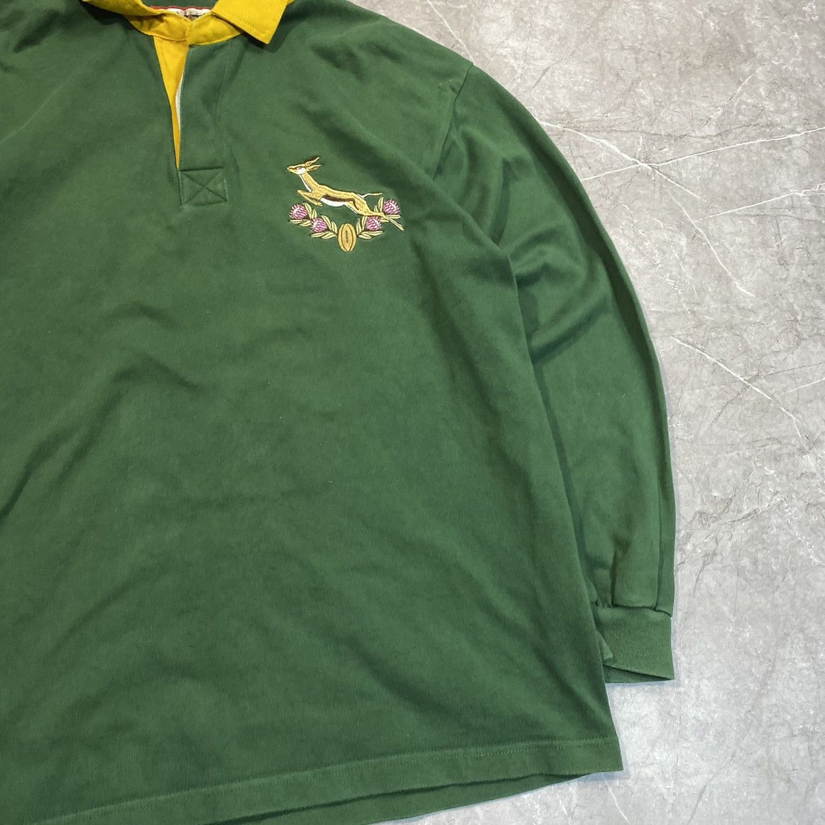 Cotton Traders × Vintage VINTAGE COTTON TRADERS SOUTH AFRICA RUGBY JERSEY 90s Size US L / EU 52-54 / 3 - 6 Thumbnail