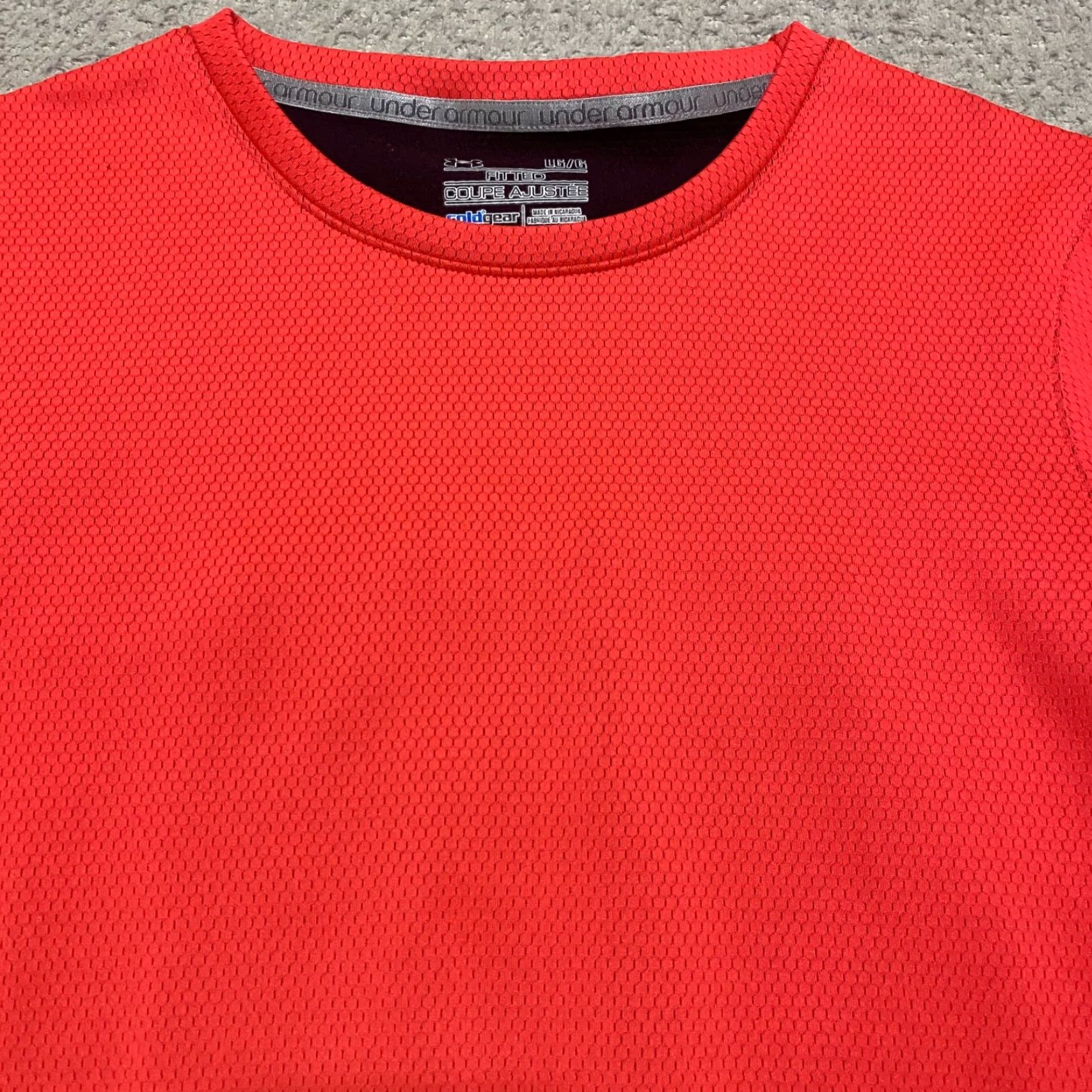Under Armour Under Armour Womens Shirt Orange ColdGear Long Sleeve Pullover Outdoor Large Adult Womens Orange ColdGear Long Sleeve Shirt Size L / US 10 / IT 46 - 6 Thumbnail