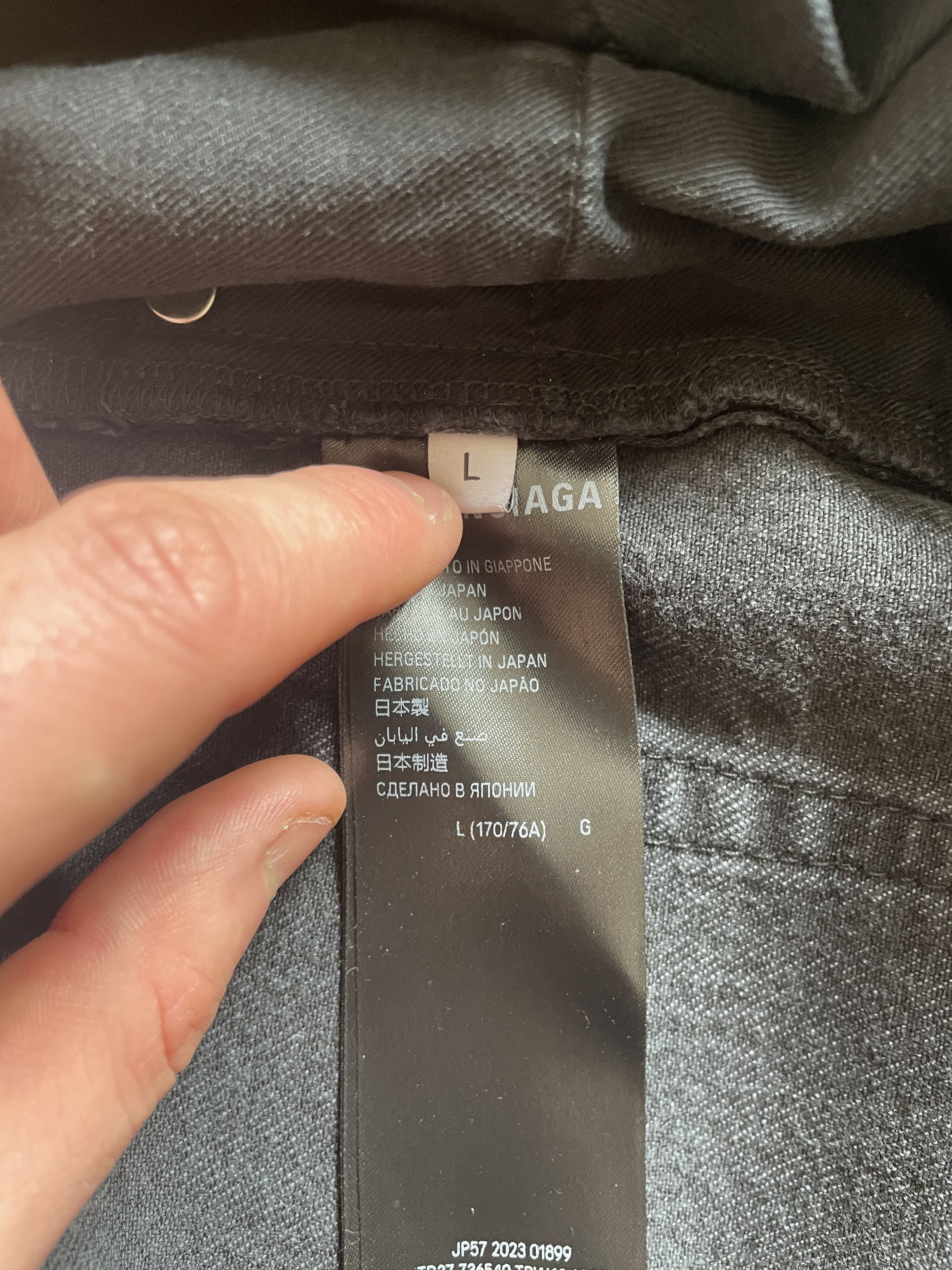 Balenciaga Balenciaga - Dark Wash Loose-Fit Jeans L Size US 36 / EU 52 - 10 Thumbnail