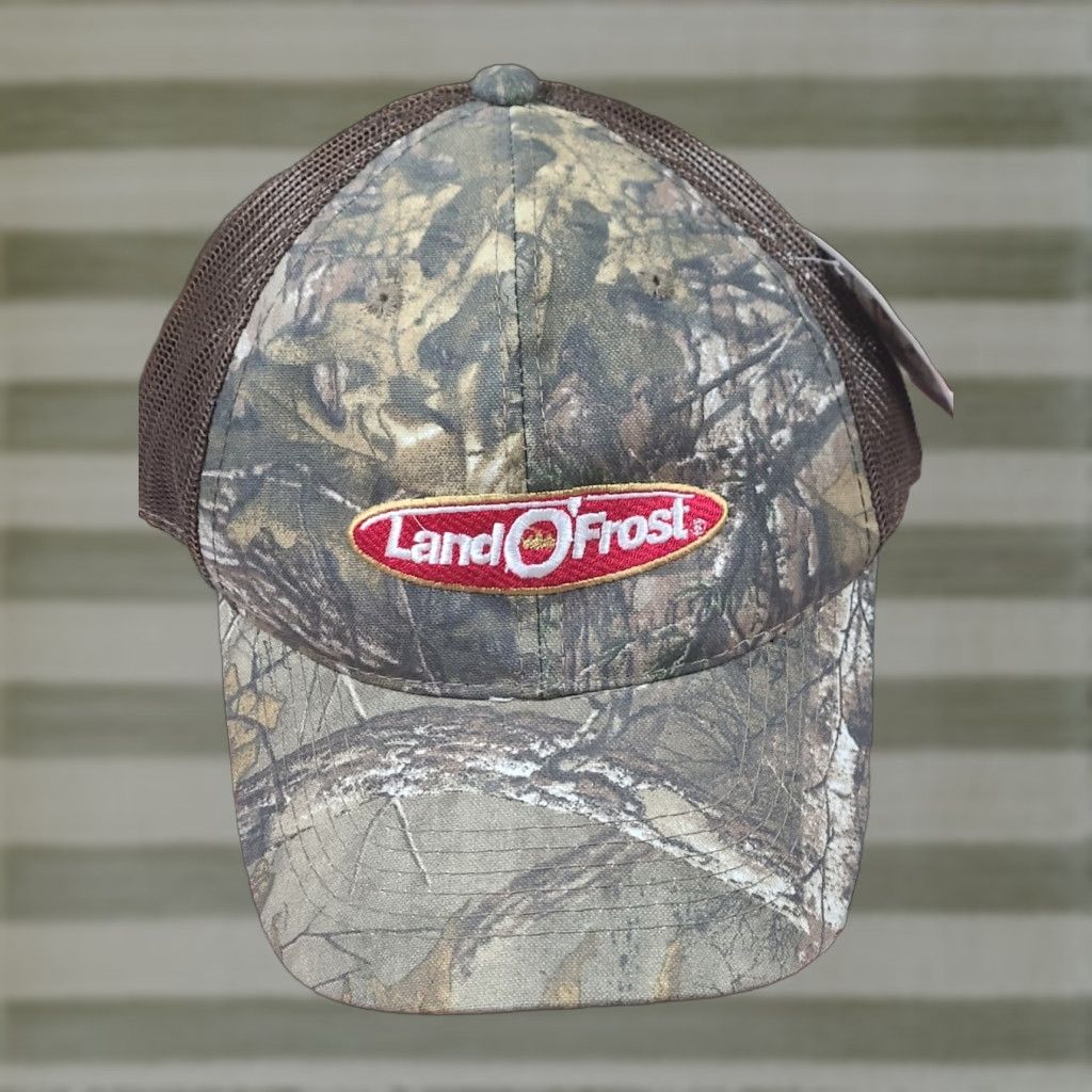 Realtree NWT Realtree Land o Frost Adjustable Baseball Cap Hat Camouflage Multicolor Cotton Polyester Canvas Unisex Adults Hats-Colorful/ Casual/ Travel Size ONE SIZE - 1 Thumbnail