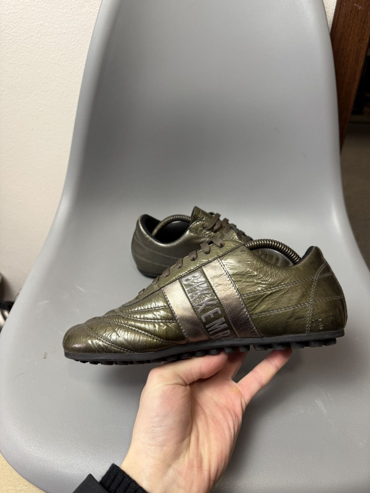 Dirk Bikkembergs Vintage Dirk Bikkembergs Trainer Soccer Shoes Y2k Size US 5 / EU 37 - 4 Thumbnail