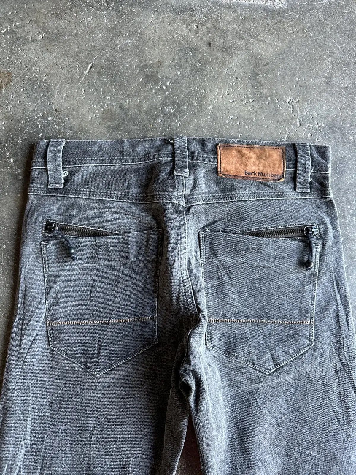 Number (N)ine GRAILS💥💥VINTAGE BACK NUMBER JEANS JAPANESE BRAND DENIM PANTS Size US 30 / EU 46 - 13 Thumbnail