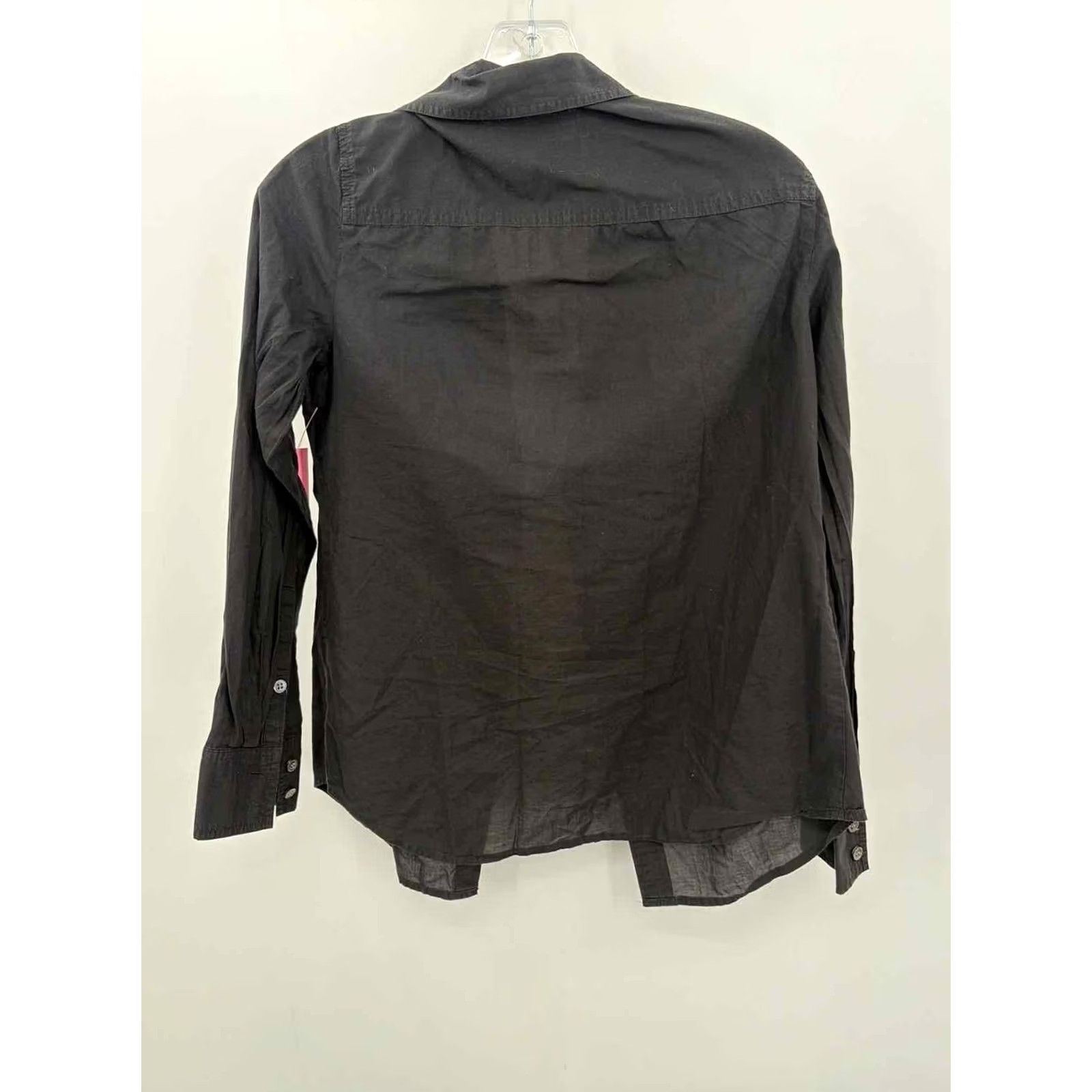 Vintage Pre-Owned J Crew Black Size 0 Cotton Button Down Shirt Size XS / US 0-2 / IT 36-38 - 2 Thumbnail