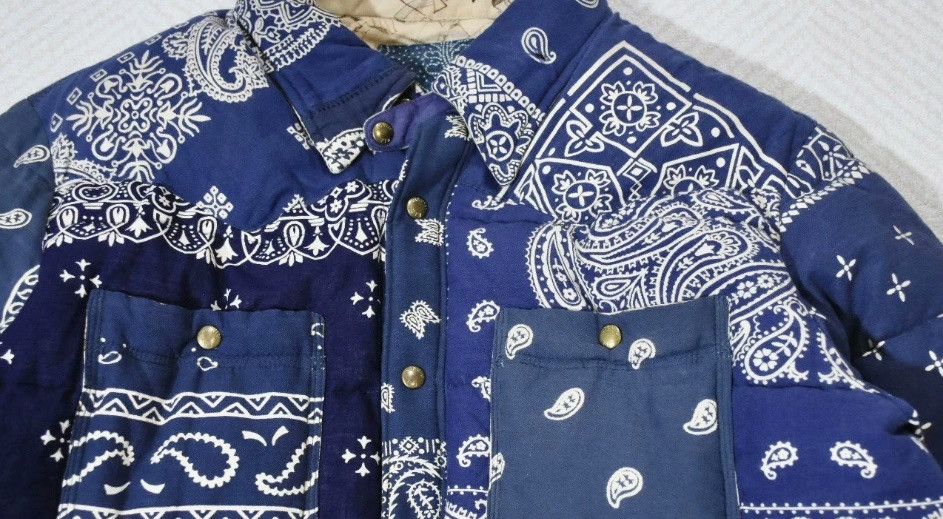 Visvim Visvim ICT 18aw Kerchief Down jacket 2412-Nextarrow Size US M / EU 48-50 / 2 - 3 Thumbnail