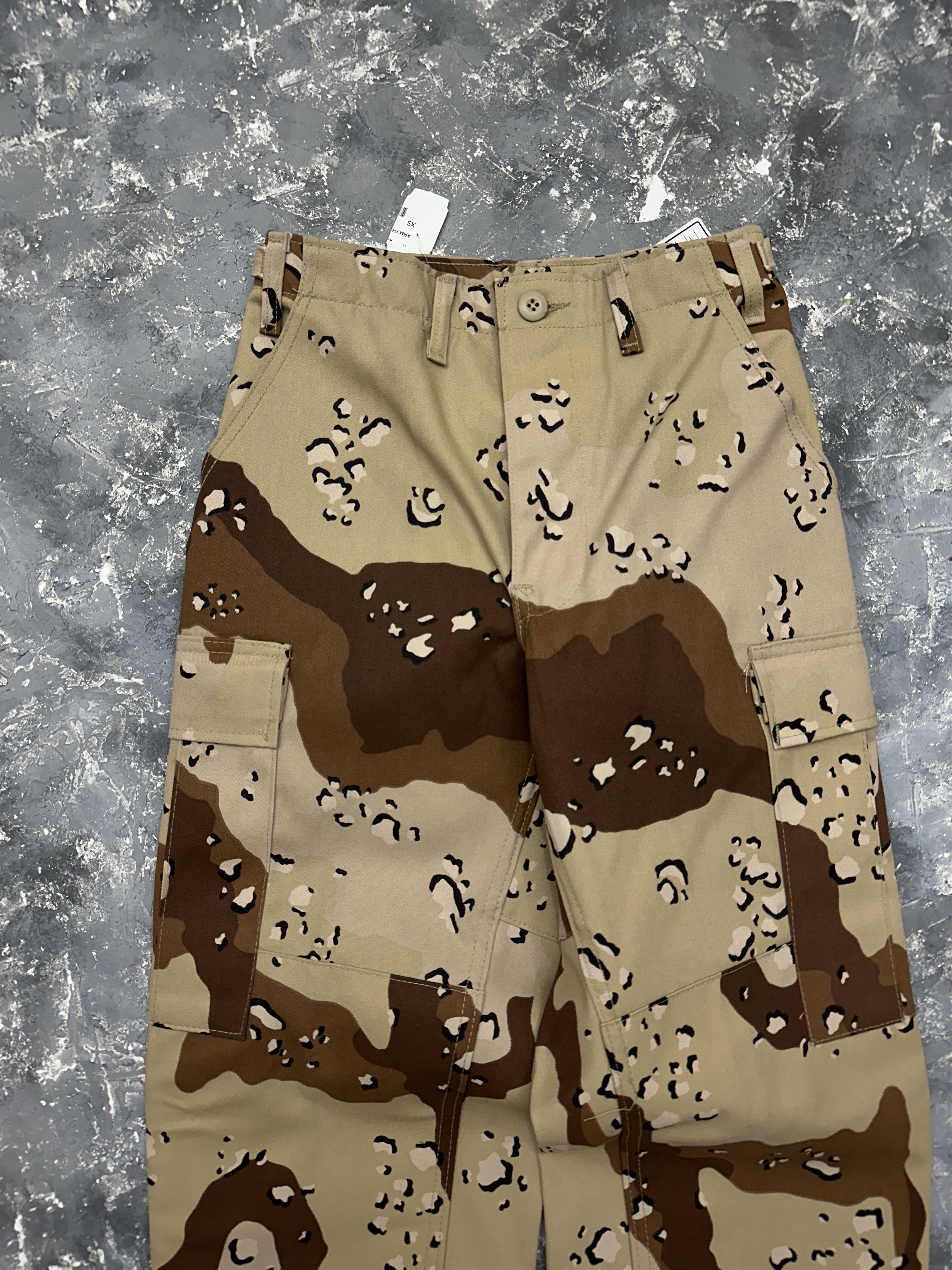 Japanese Brand × Vintage vintage 90s military cargo camo pants Size US 27 - 3 Thumbnail