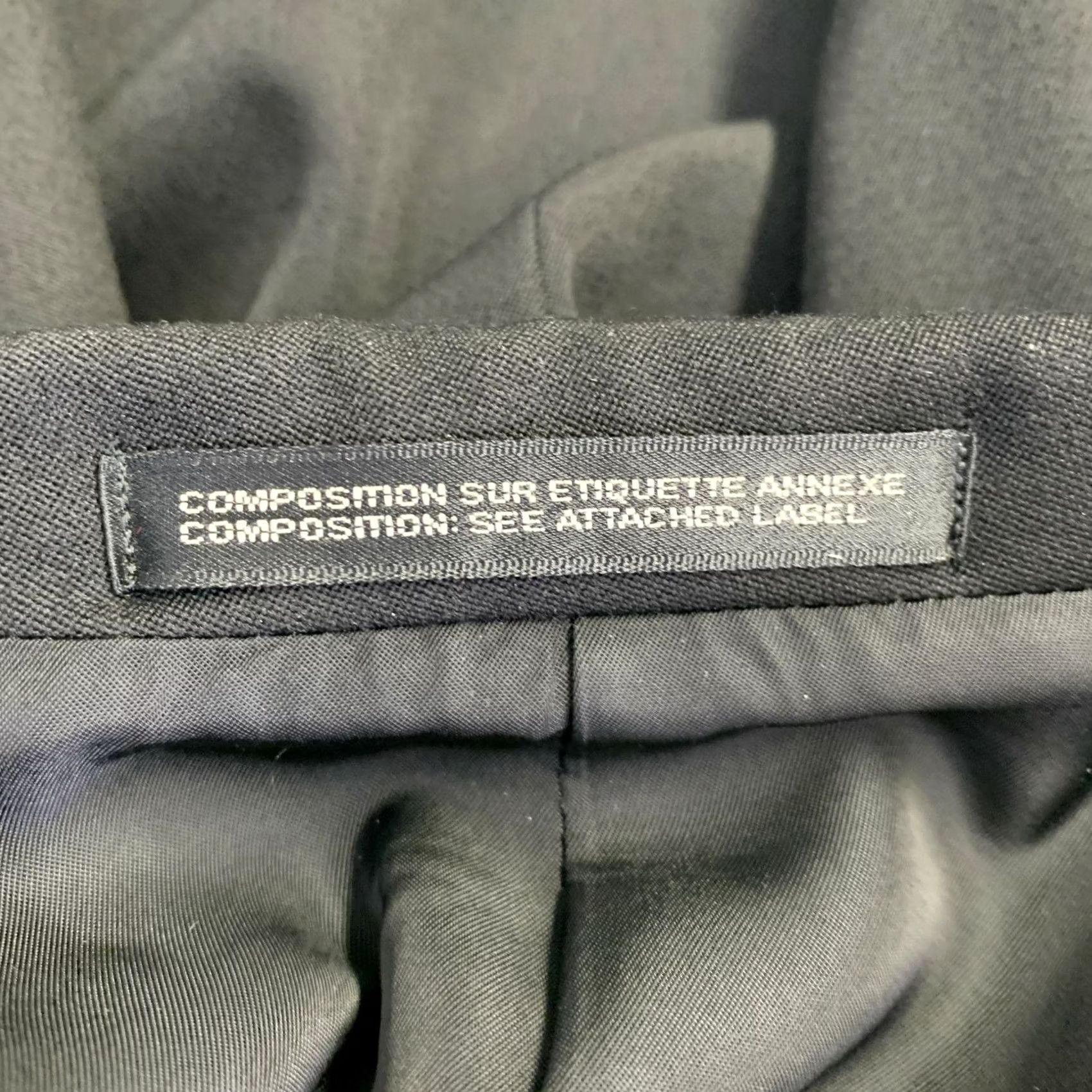 Yohji Yamamoto Y's by YOHJI YAMAMOTO Wool Blazer Jacket Black Size S Women Size S / US 4 / IT 40 - 6 Thumbnail