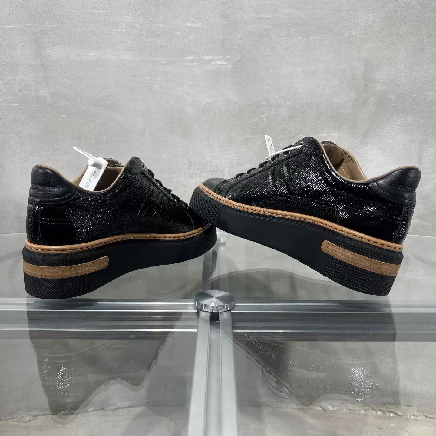 Hermes Hermes black H-logo platform shoes 37 EU Size US 6.5 / IT 36.5 - 5 Thumbnail
