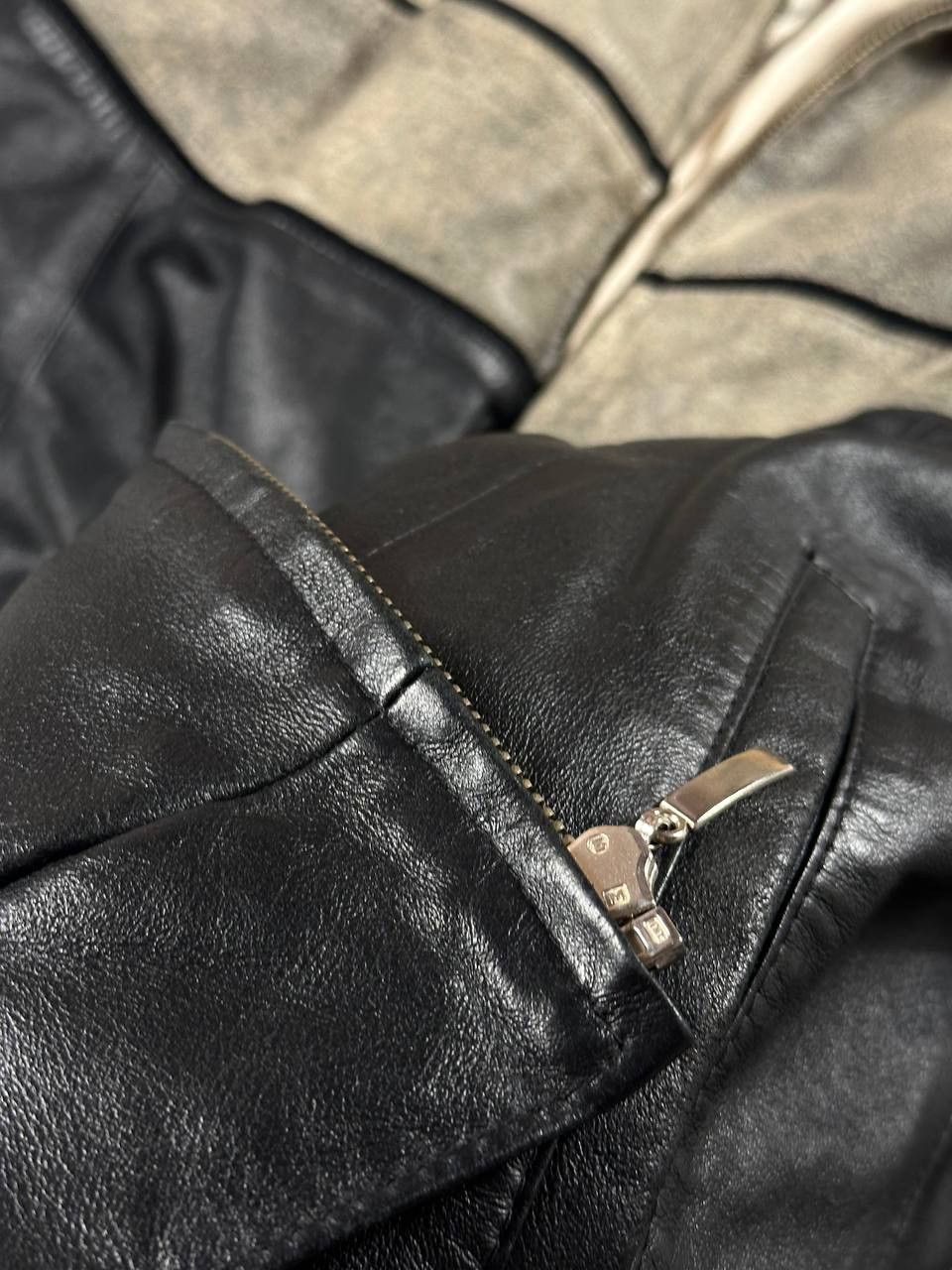 Bogner Bogner Vintage Leather Bomber Jacket Boxy Fit Size US M / EU 48-50 / 2 - 5 Thumbnail