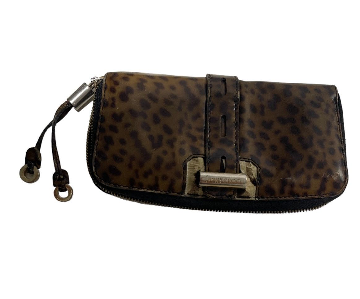 Designer × Jimmy Choo JIMMY CHOO LEOPARD PURSE WALLET 100% AUTHENTIC Size ONE SIZE - 1 Thumbnail