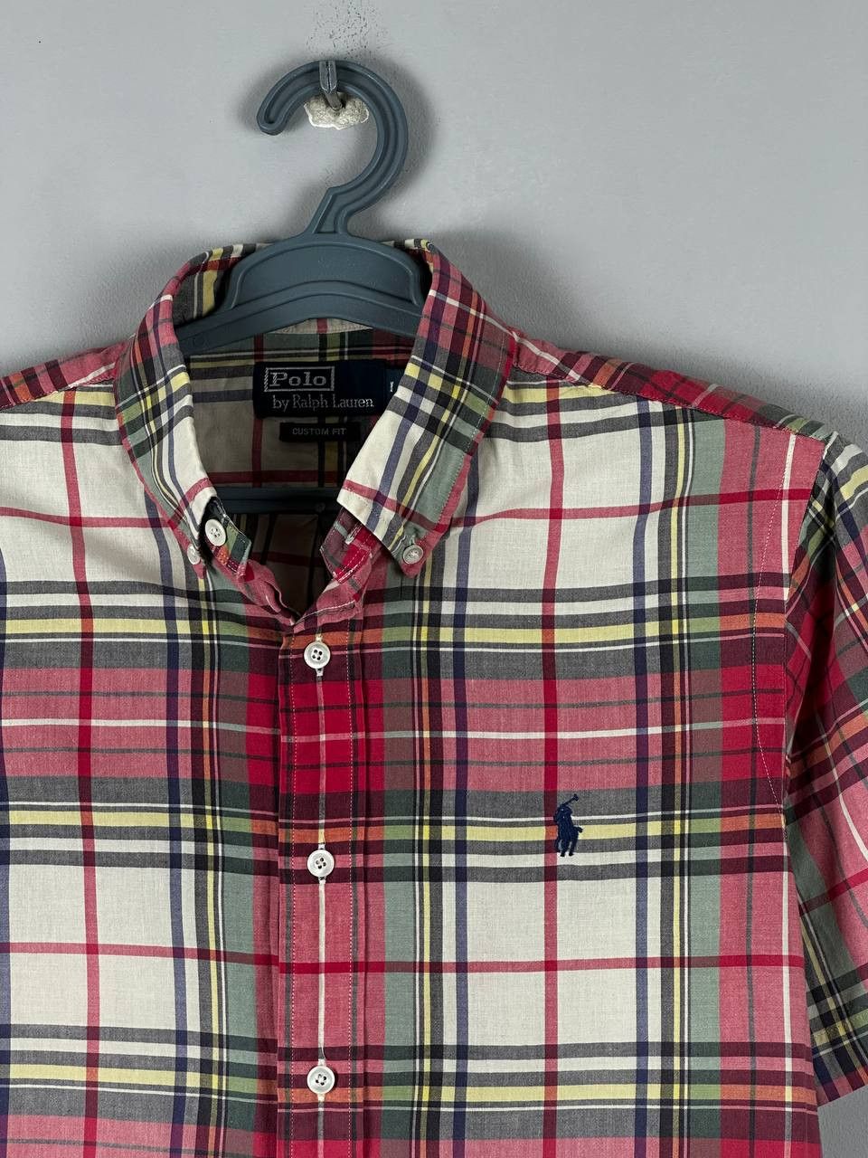 Polo Ralph Lauren Vintage Polo Ralph Lauren Plaid Short Sleeve Shirt Size US M / EU 48-50 / 2 - 4 Thumbnail